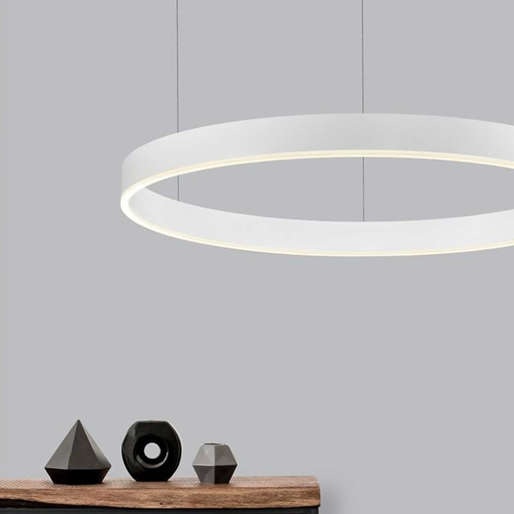 Nova Luce Motif LED okrągła oprawa wisząca z możliwością ściemniania CCT