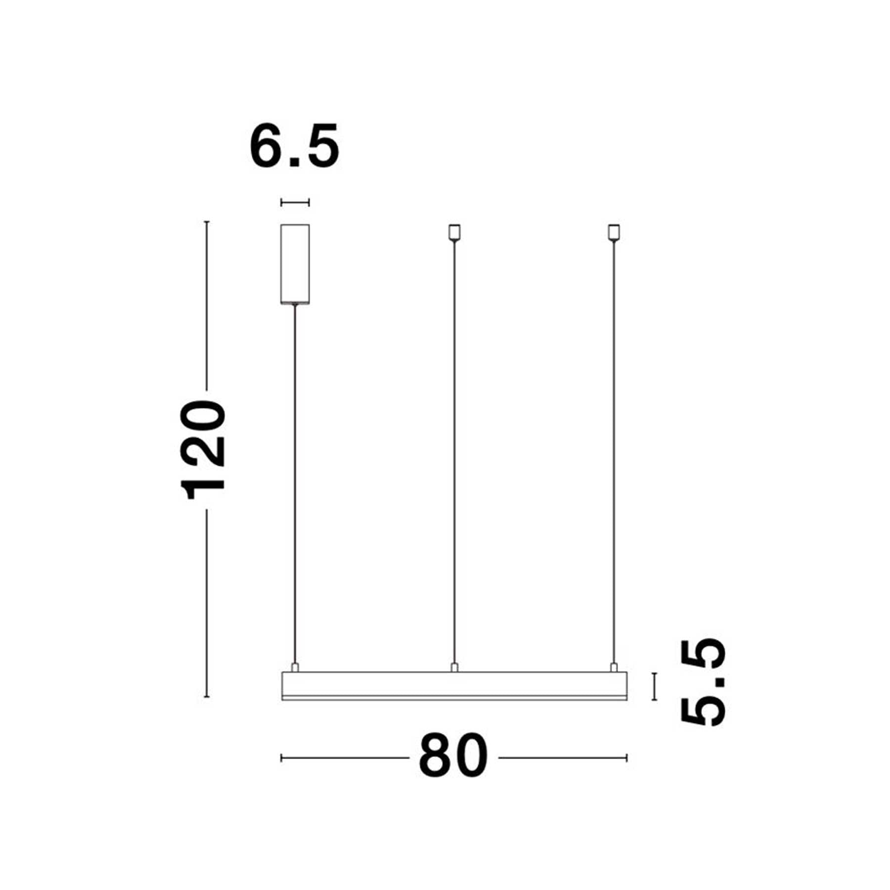 Nova Luce Motif LED okrągła oprawa wisząca z możliwością ściemniania CCT