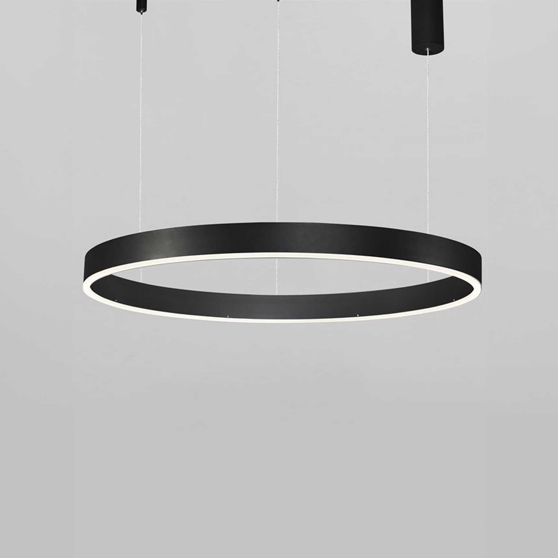 Nova Luce Motif LED okrągła oprawa wisząca z możliwością ściemniania CCT