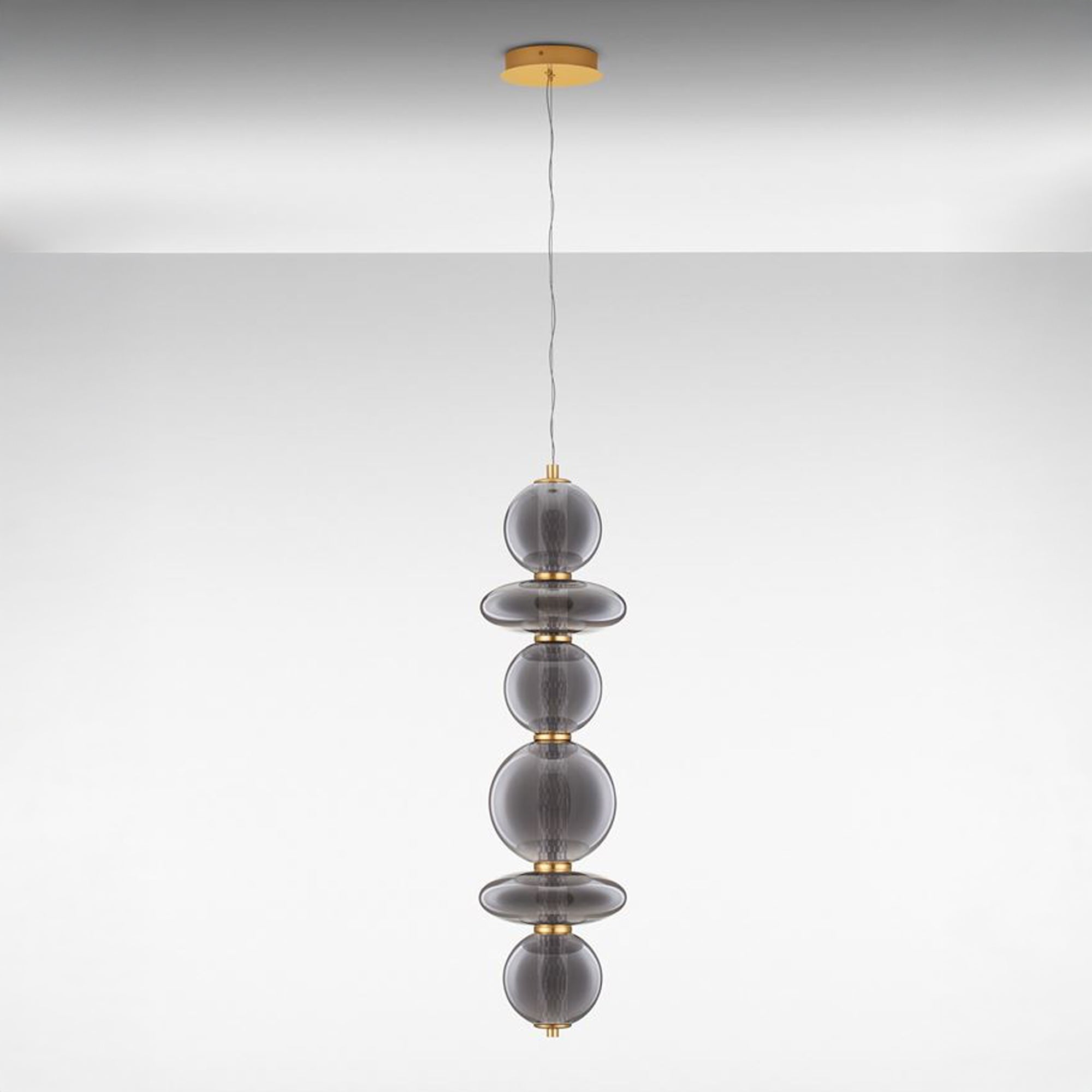 Nova Luce NAVI LED skleněné závěsné svítidlo