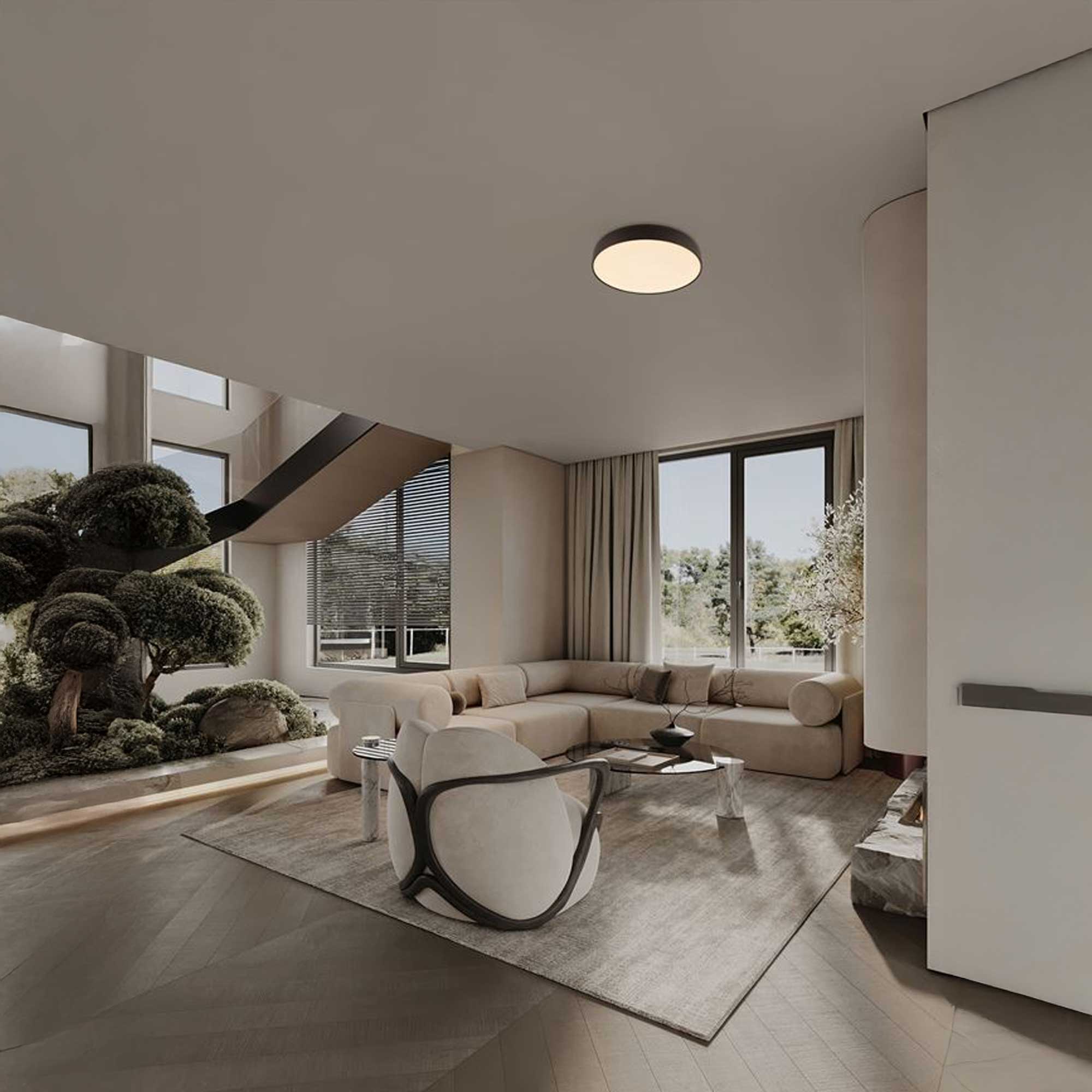 Nova Luce Cantria LED ceiling light