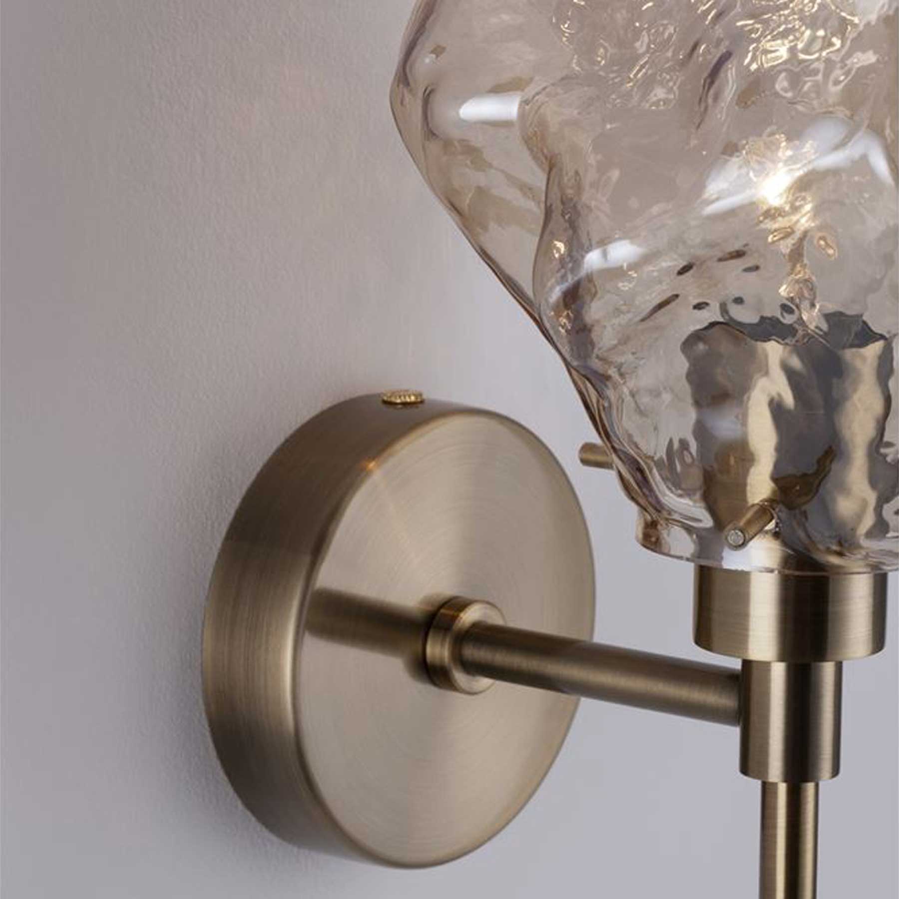 Szklany kinkiet Nova Luce Odelle E14