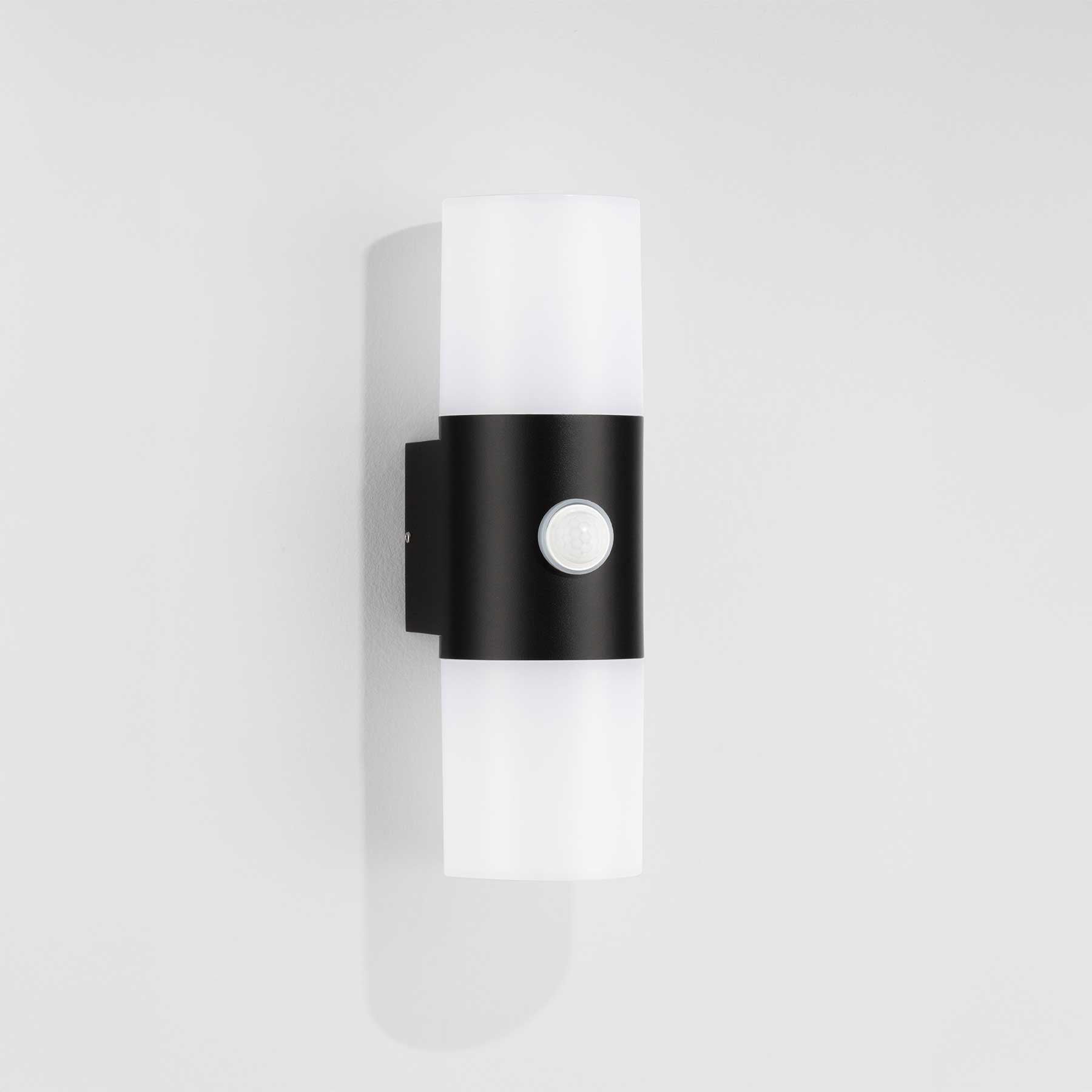 Nova Luce Paul LED nástěnné svítidlo IP65 s pohybovým senzorem