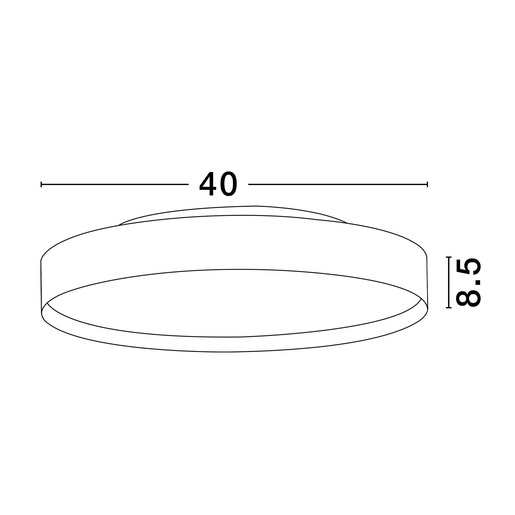 Nova Luce Roi LED ceiling light