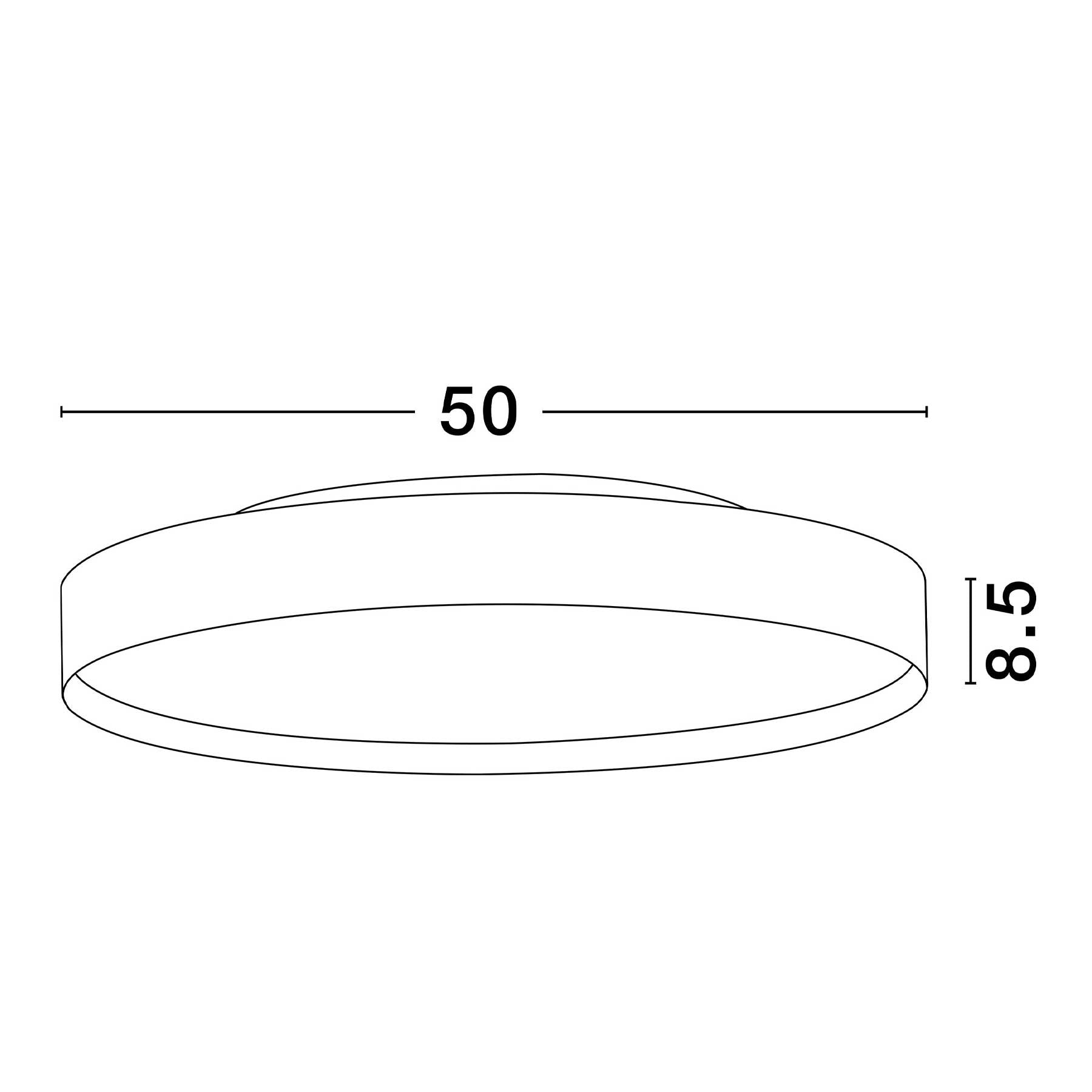 Nova Luce Roi LED ceiling light