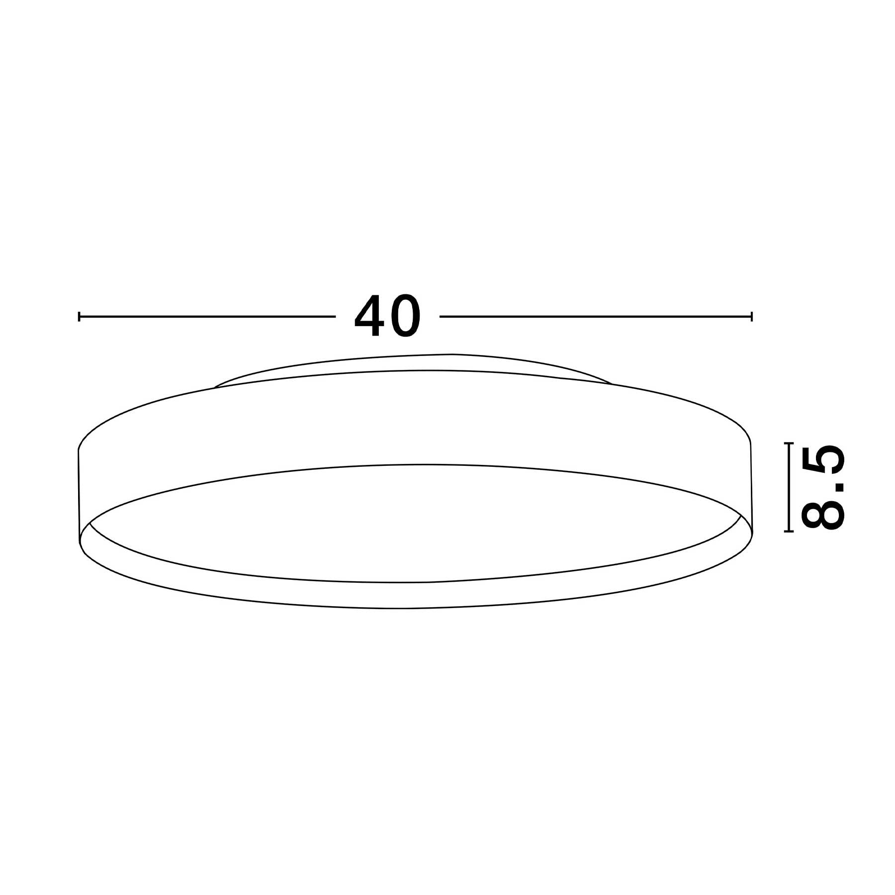 Nova Luce Roi LED ceiling light