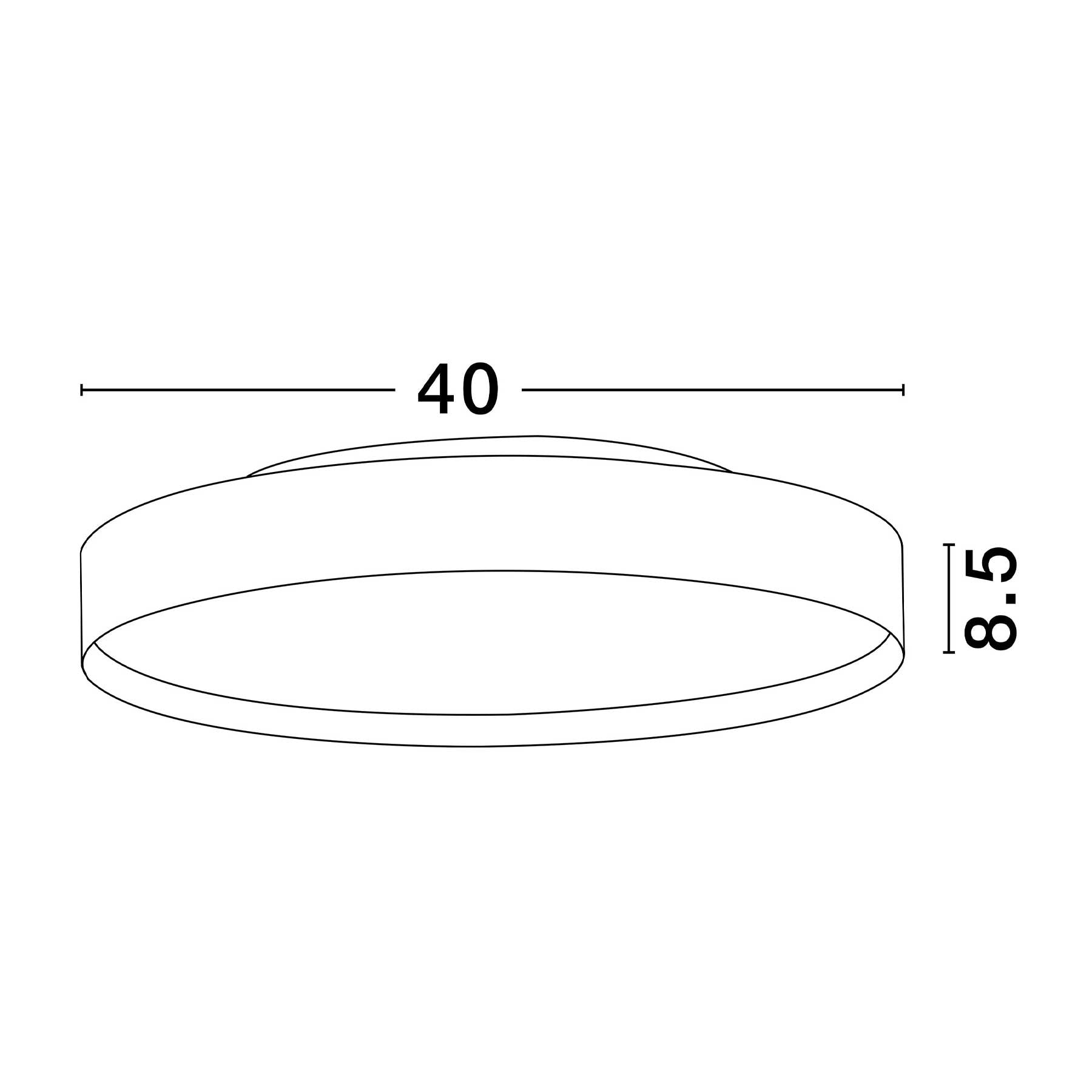 Nova Luce Roi LED ceiling light