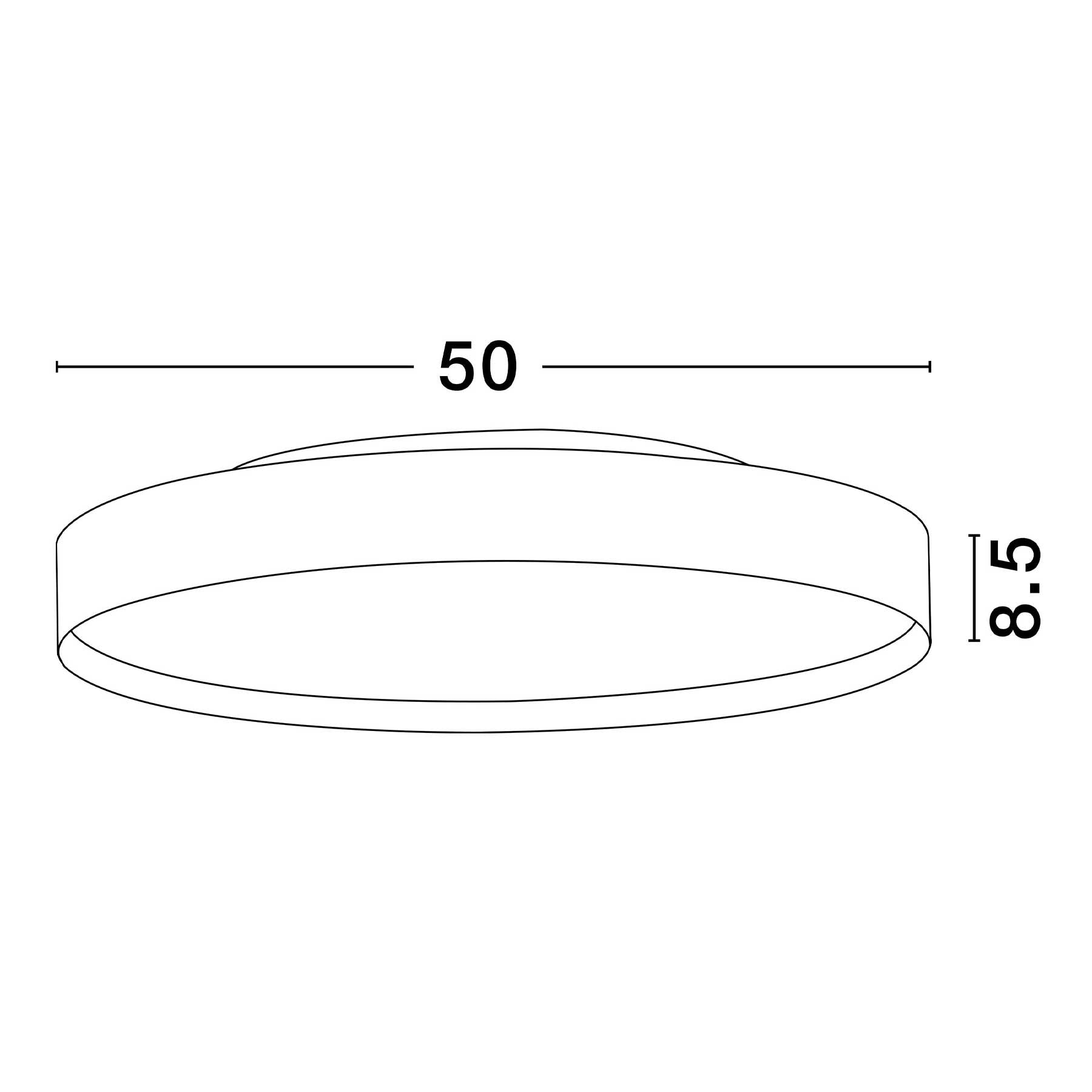 Nova Luce Roi LED ceiling light