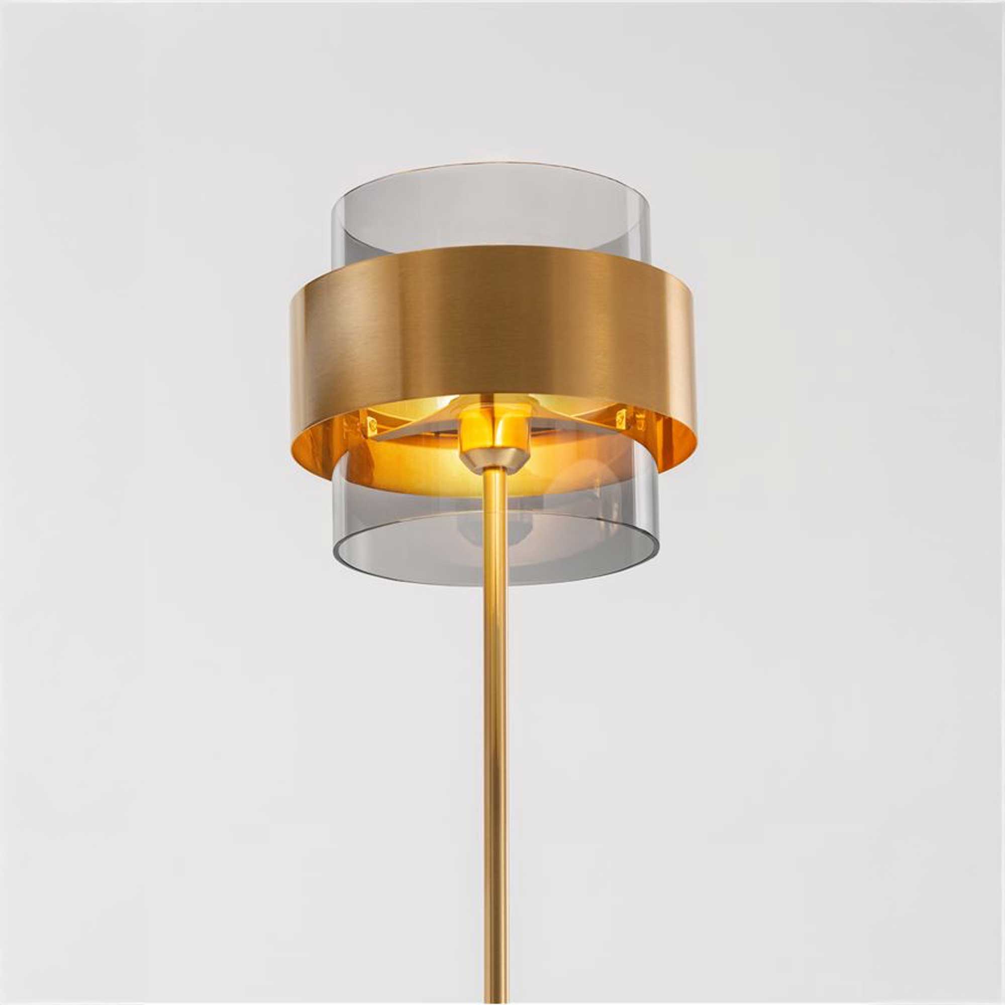 Nova Luce Sianna E27 skleněné stojací svítidlo