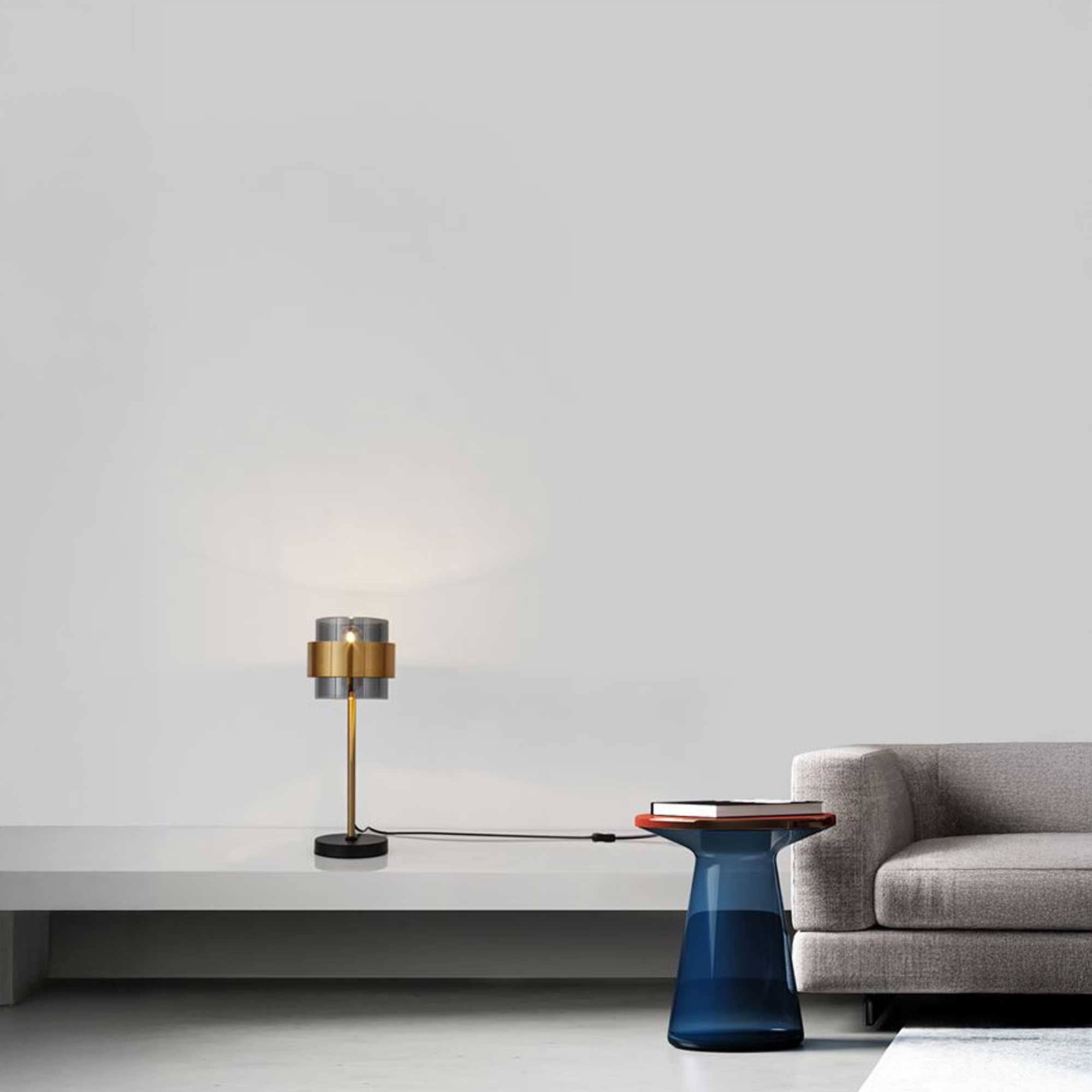 Nova Luce Sianna E27 skleněné stolní svítidlo