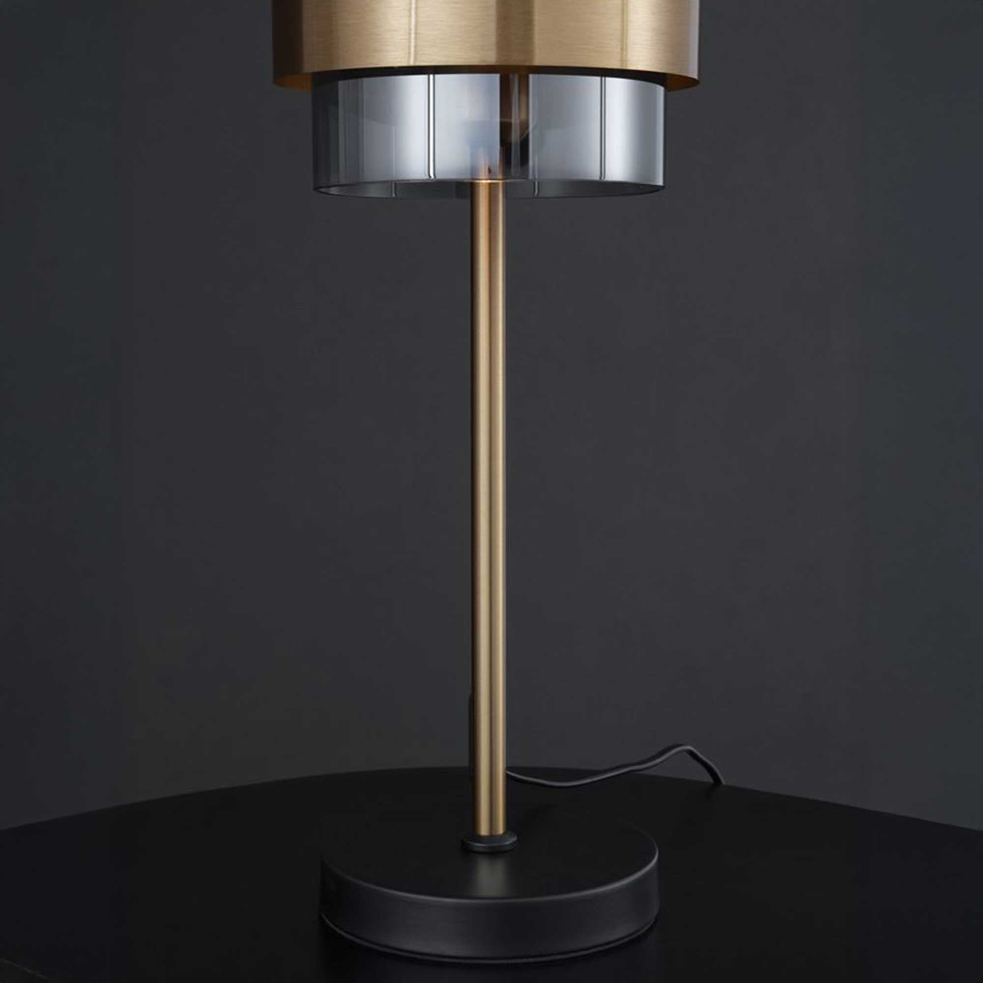 Nova Luce Sianna E27 skleněné stolní svítidlo