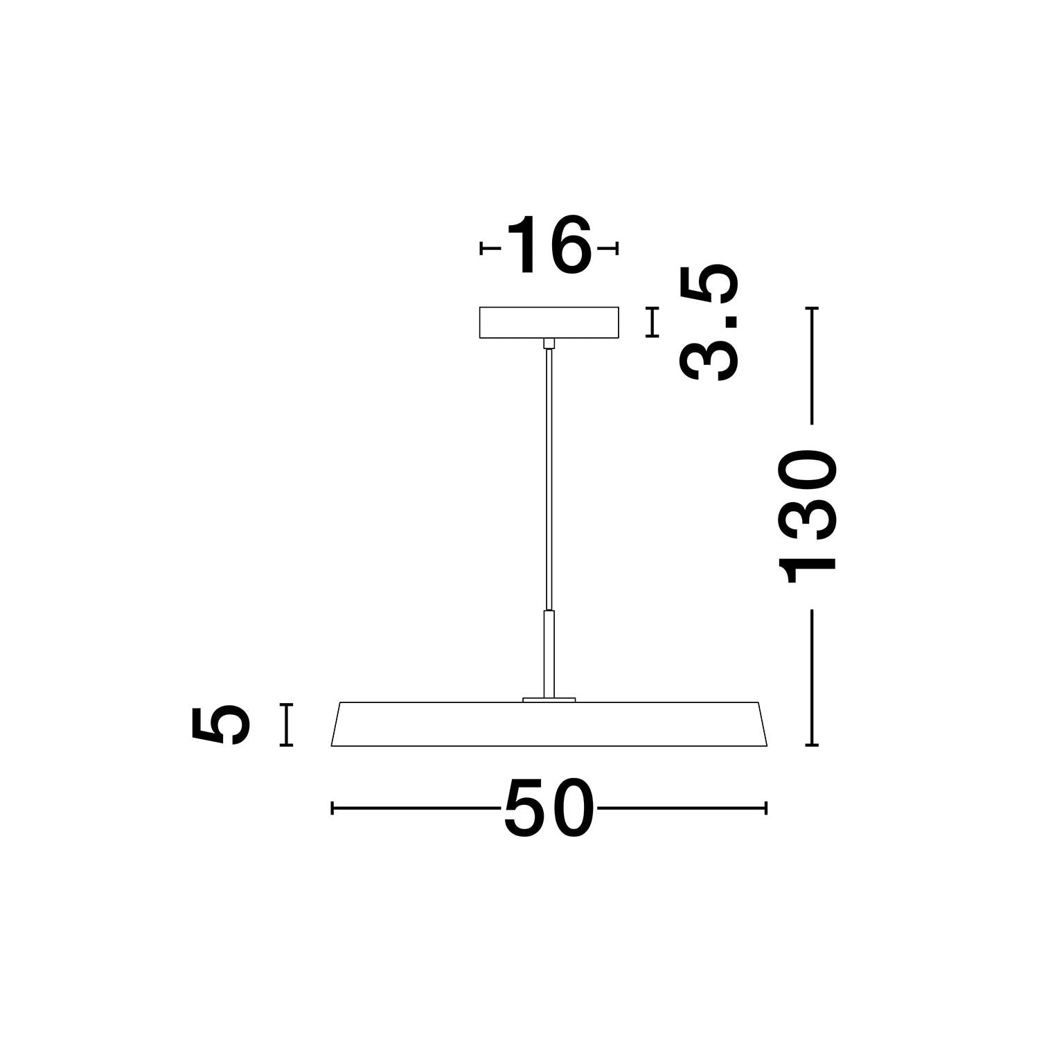 Oprawa wisząca Nova Luce Vetro LED