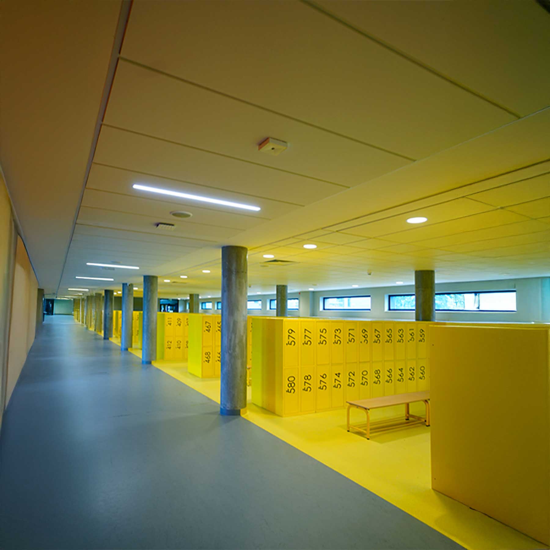 TM.ONTEC R M1 60 NM ST W LED anti-panic emergency lighting