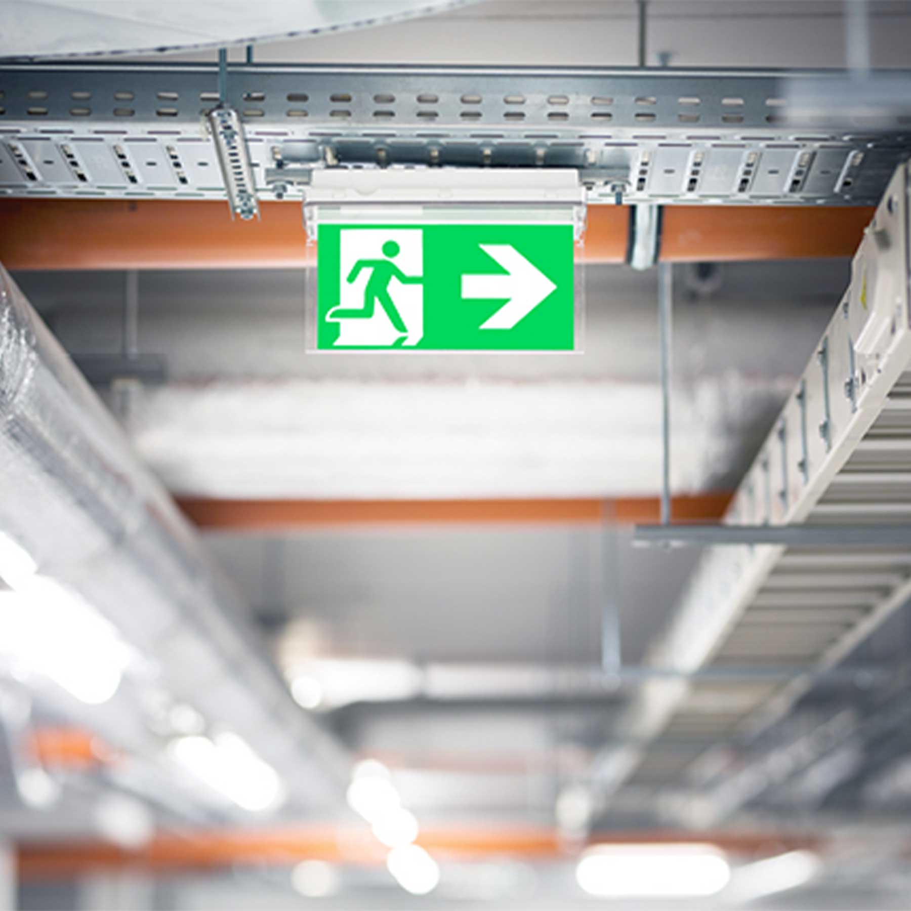 TM.ONTEC S M1 180 M LED anti-panic emergency lighting IP65