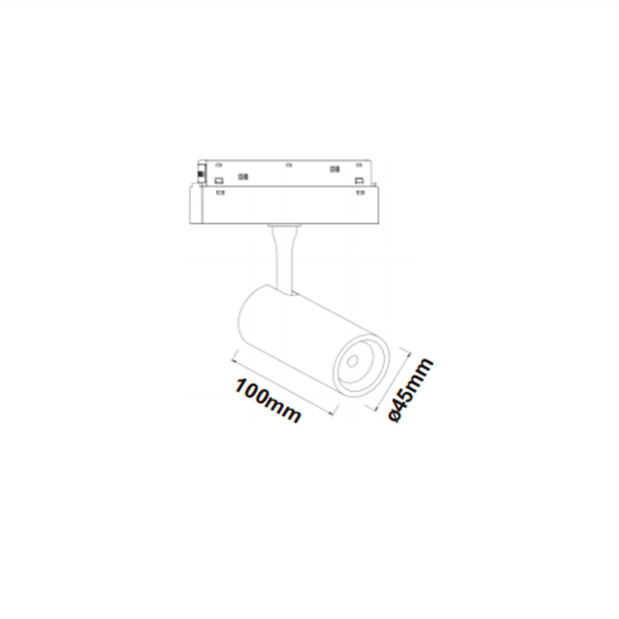 Magneto LED für 48V Streifen