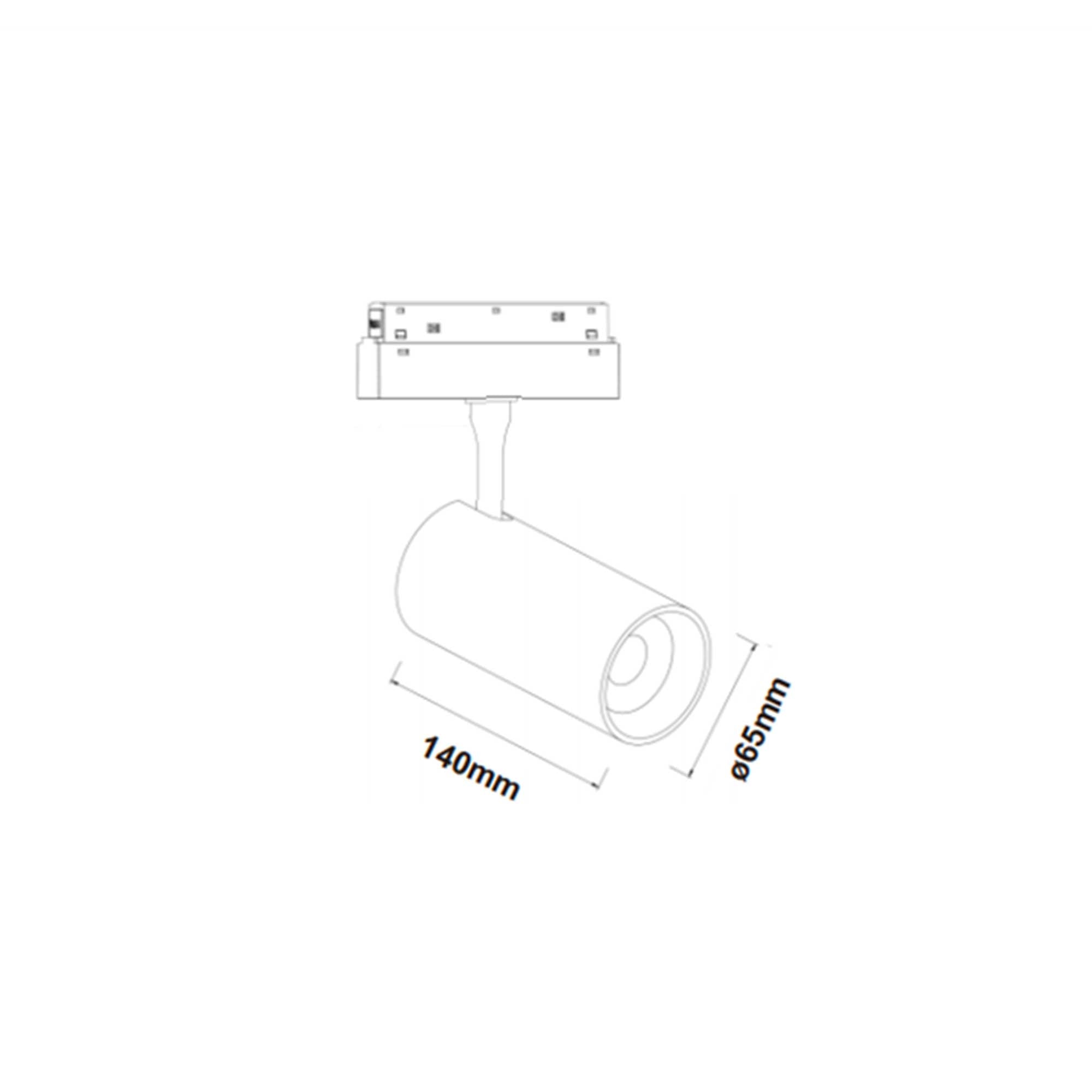 Magneto LED für 48V Streifen