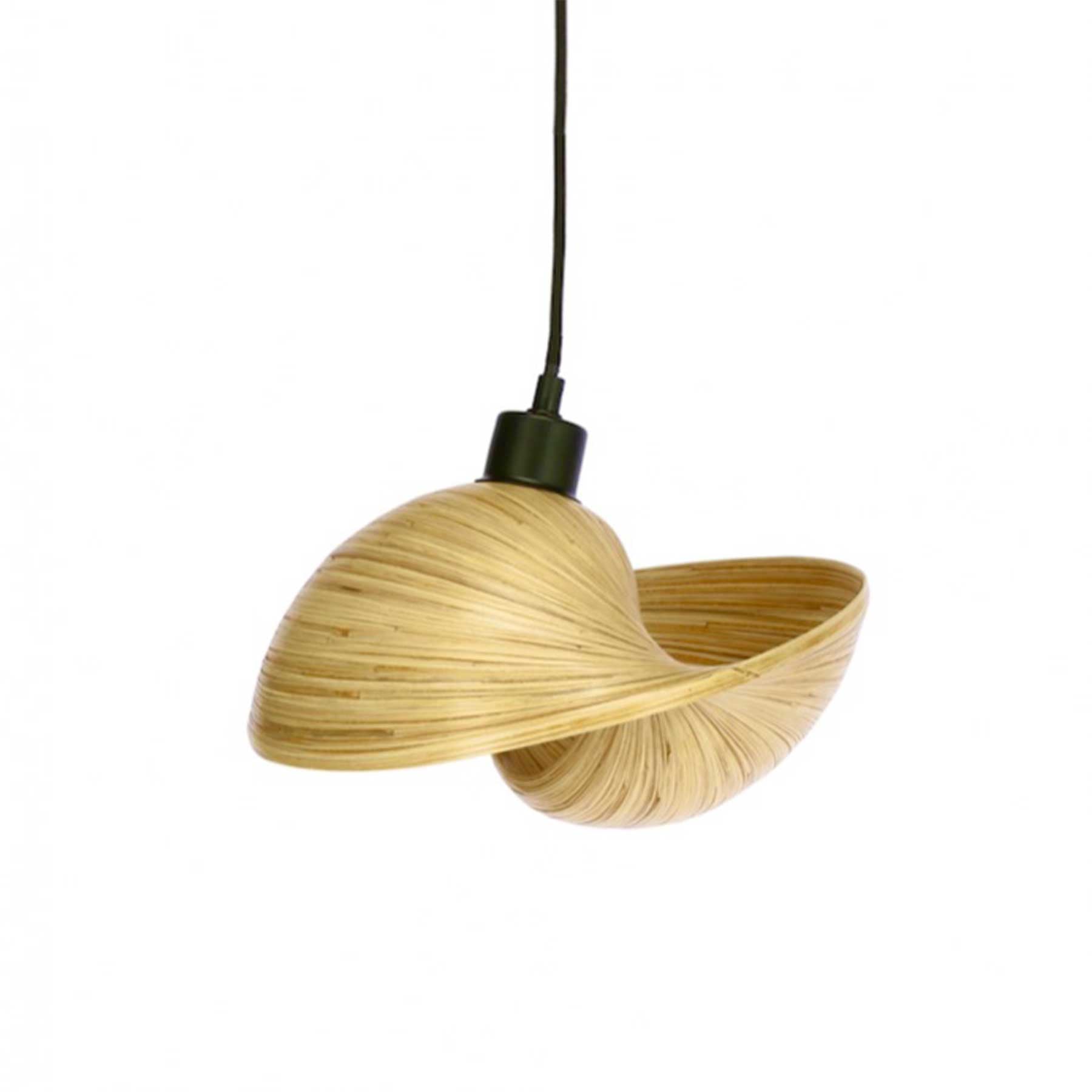 TD Lamps Bamboo E14 bambusové závesné svietidlo