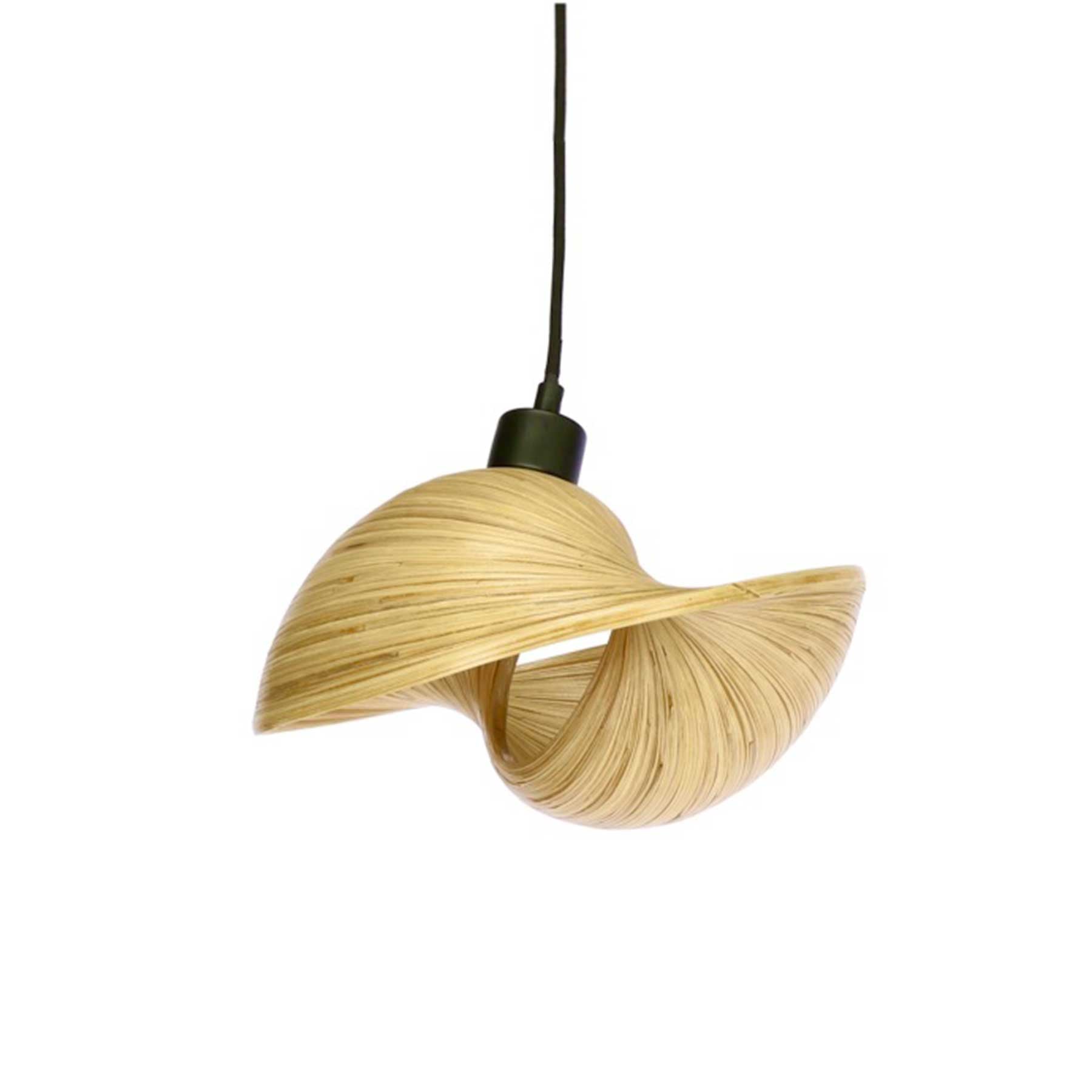 TD Lamps Bamboo E14 bambusové závesné svietidlo