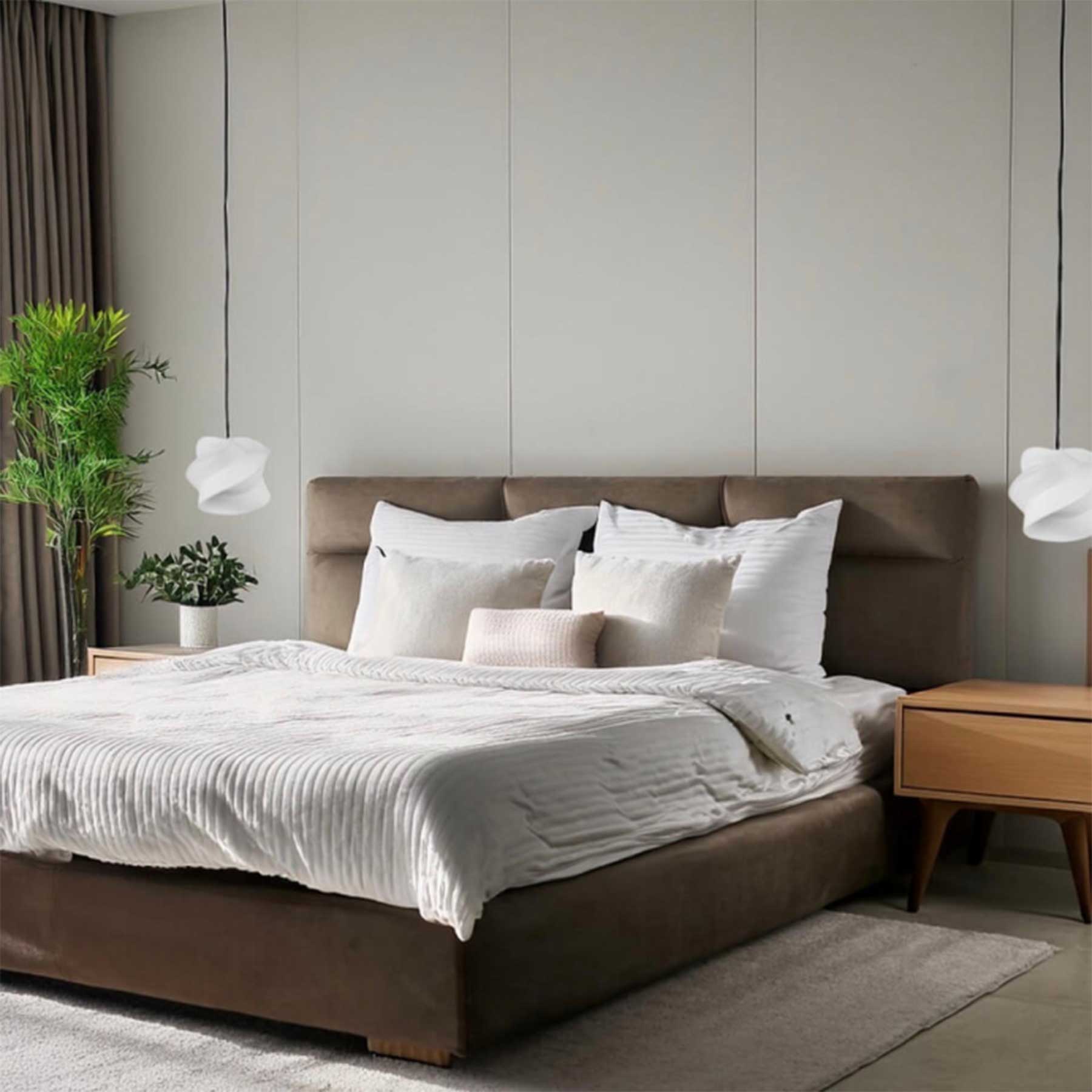 TD Lamps Zippoo E27 textile pendant light