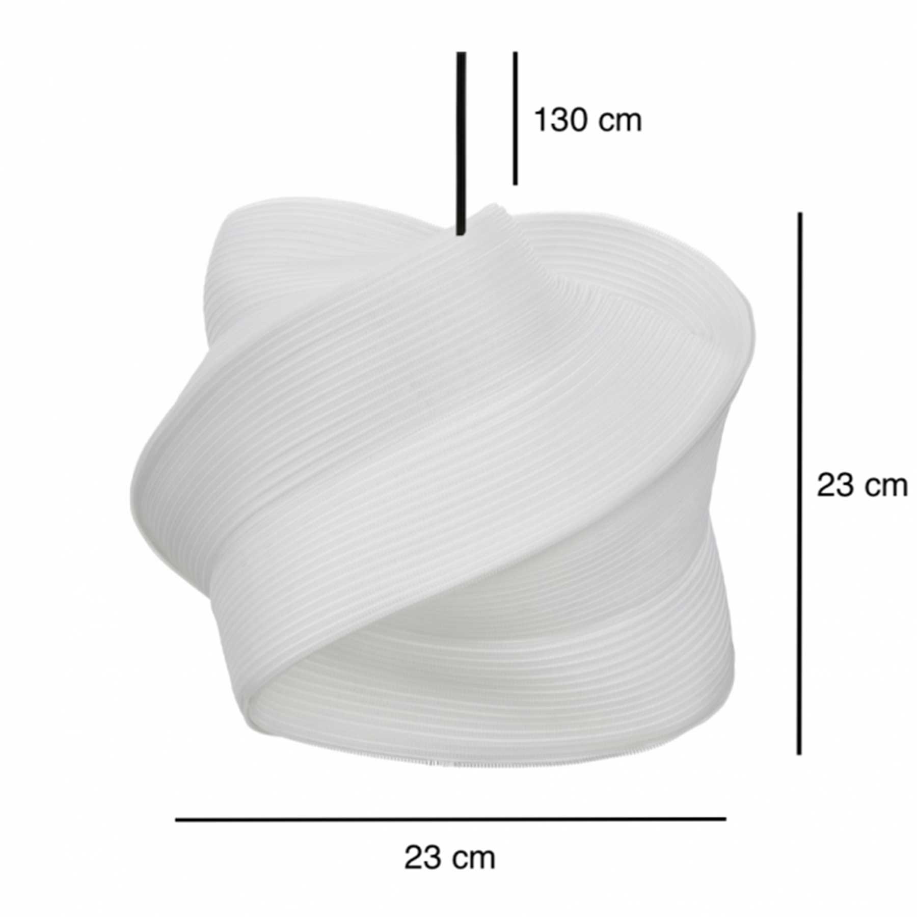 TD Lamps Zippoo E27 textile pendant light