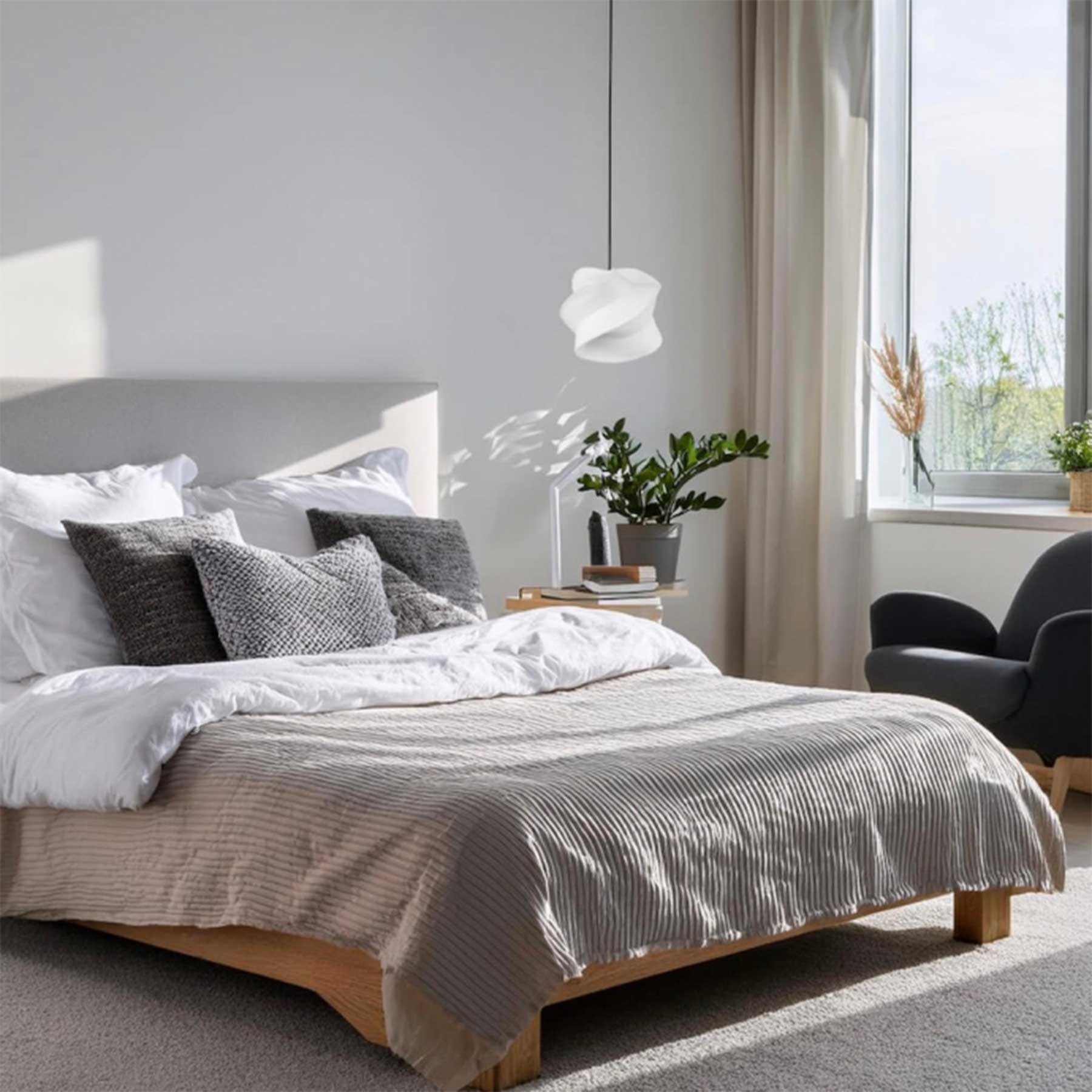 TD Lamps Zippoo E27 textile pendant light