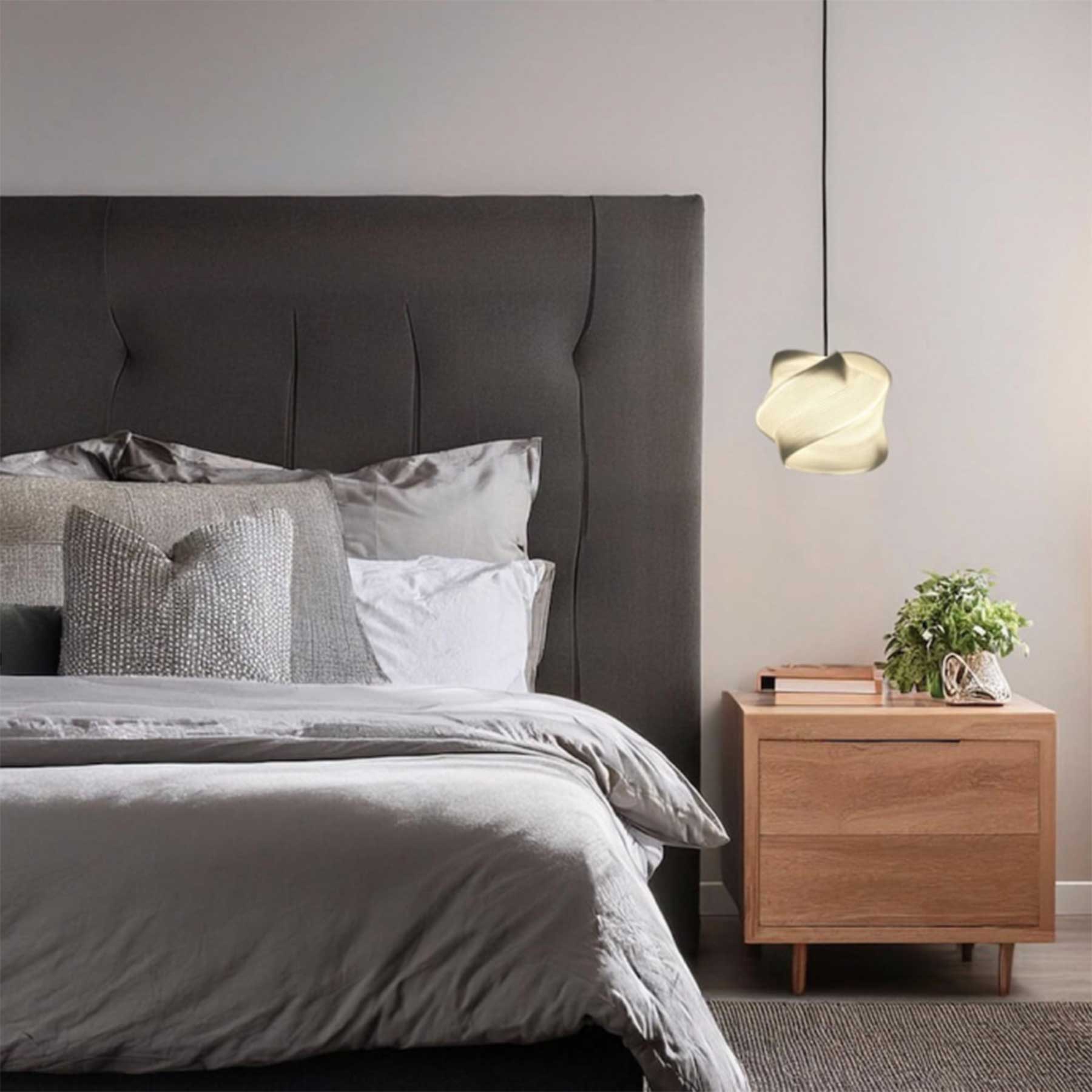 TD Lamps Zippoo E27 textile pendant light