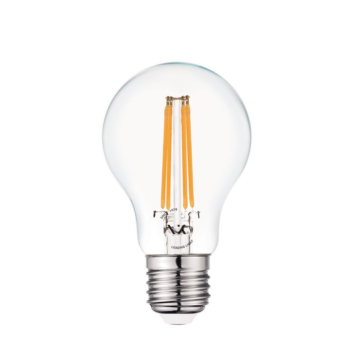 LED žárovka VK Light Classic Filament Clear-A60 E27 2700K