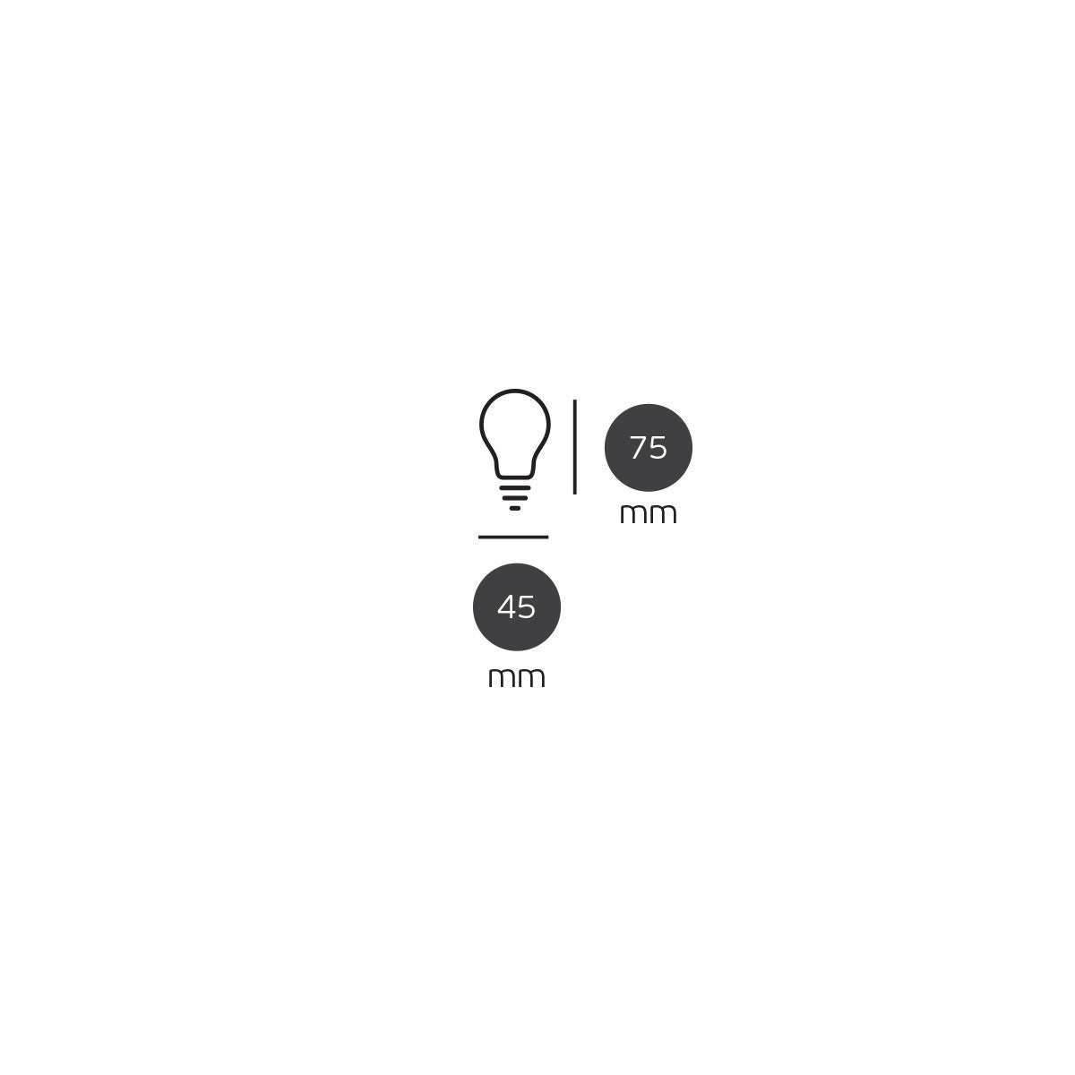 LED žárovka VK Light Mini Globe Filament Clear E14