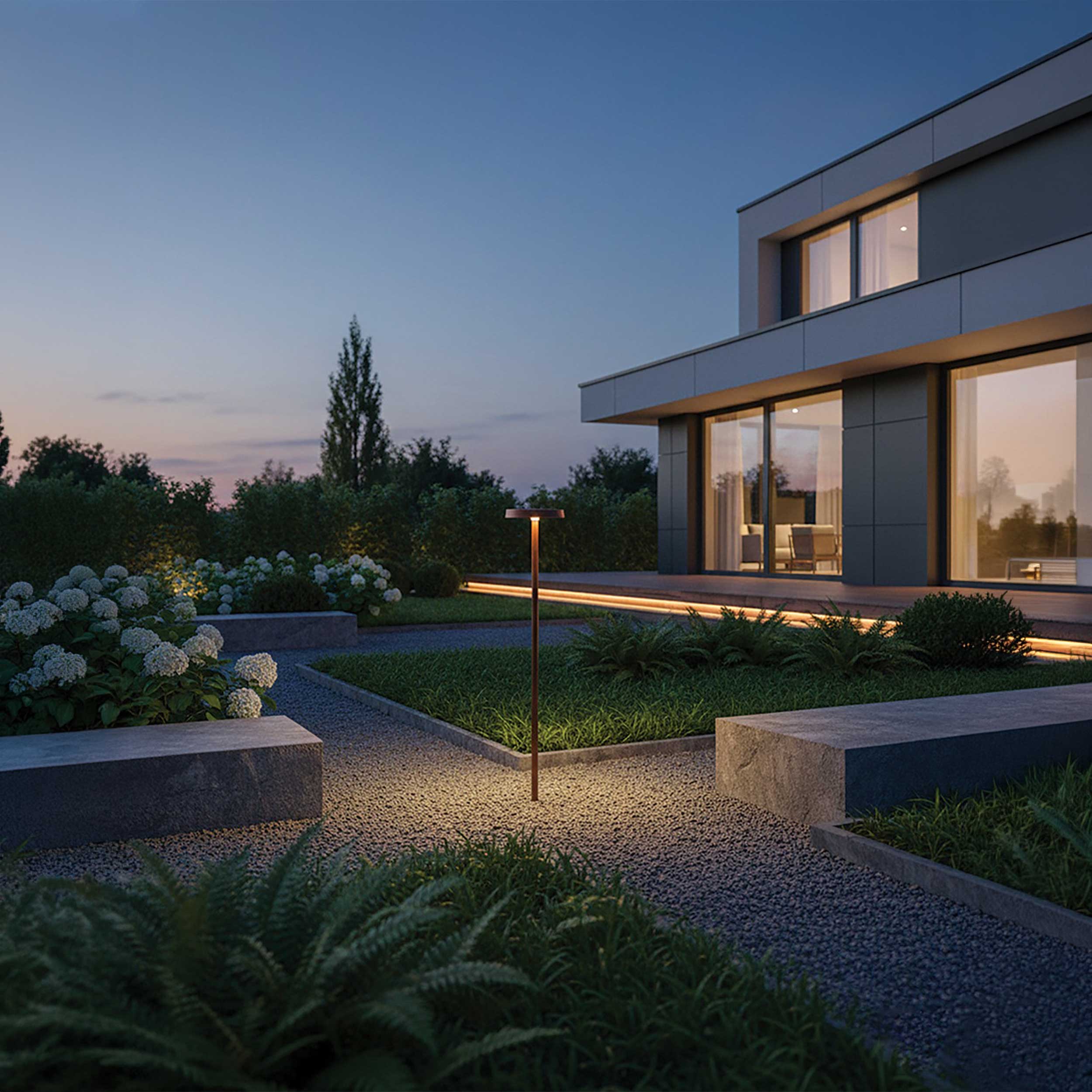 VK Light Mush LED sloupkové svítidlo se zápichem IP65