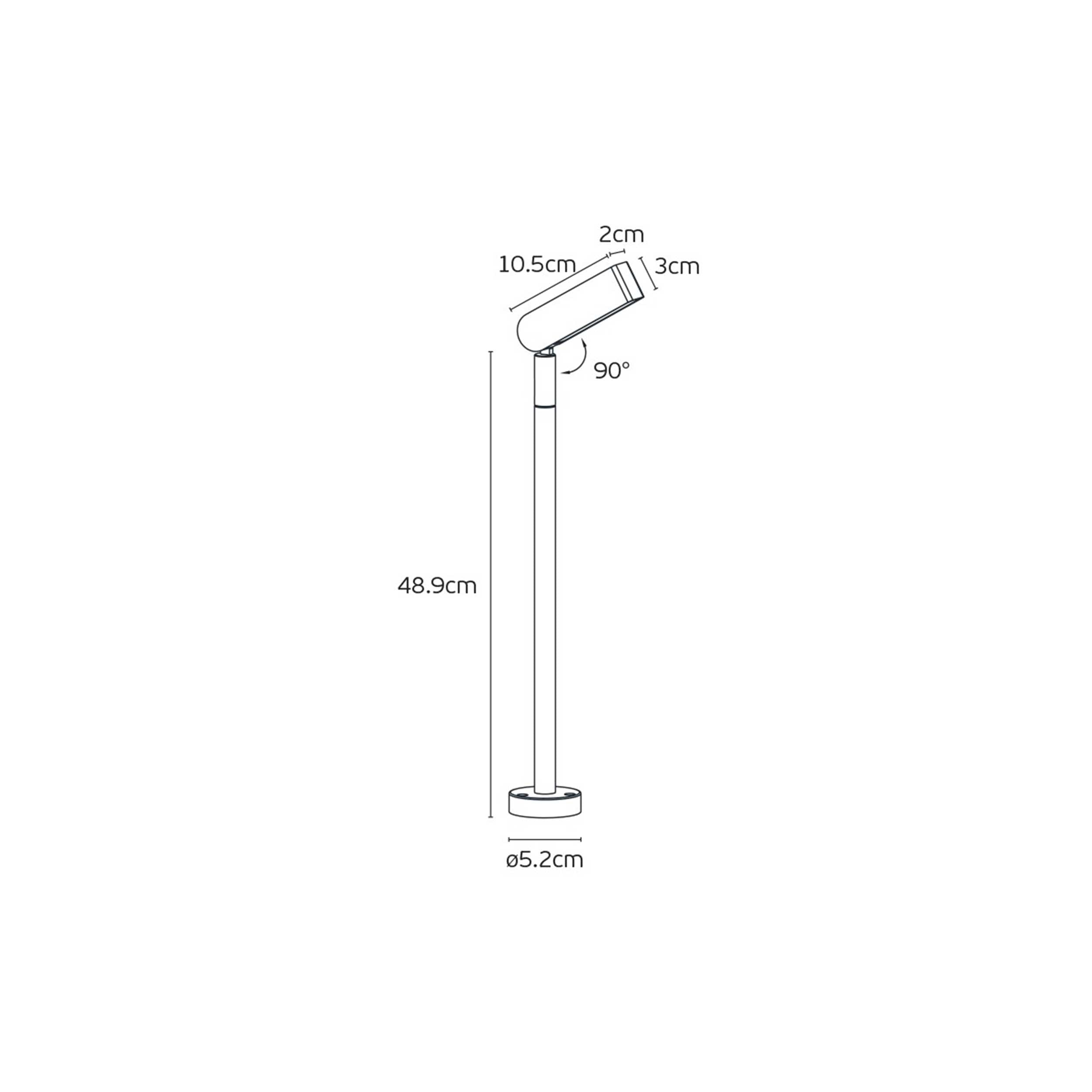 VK Light Robi LED sloupkové svítidlo IP65