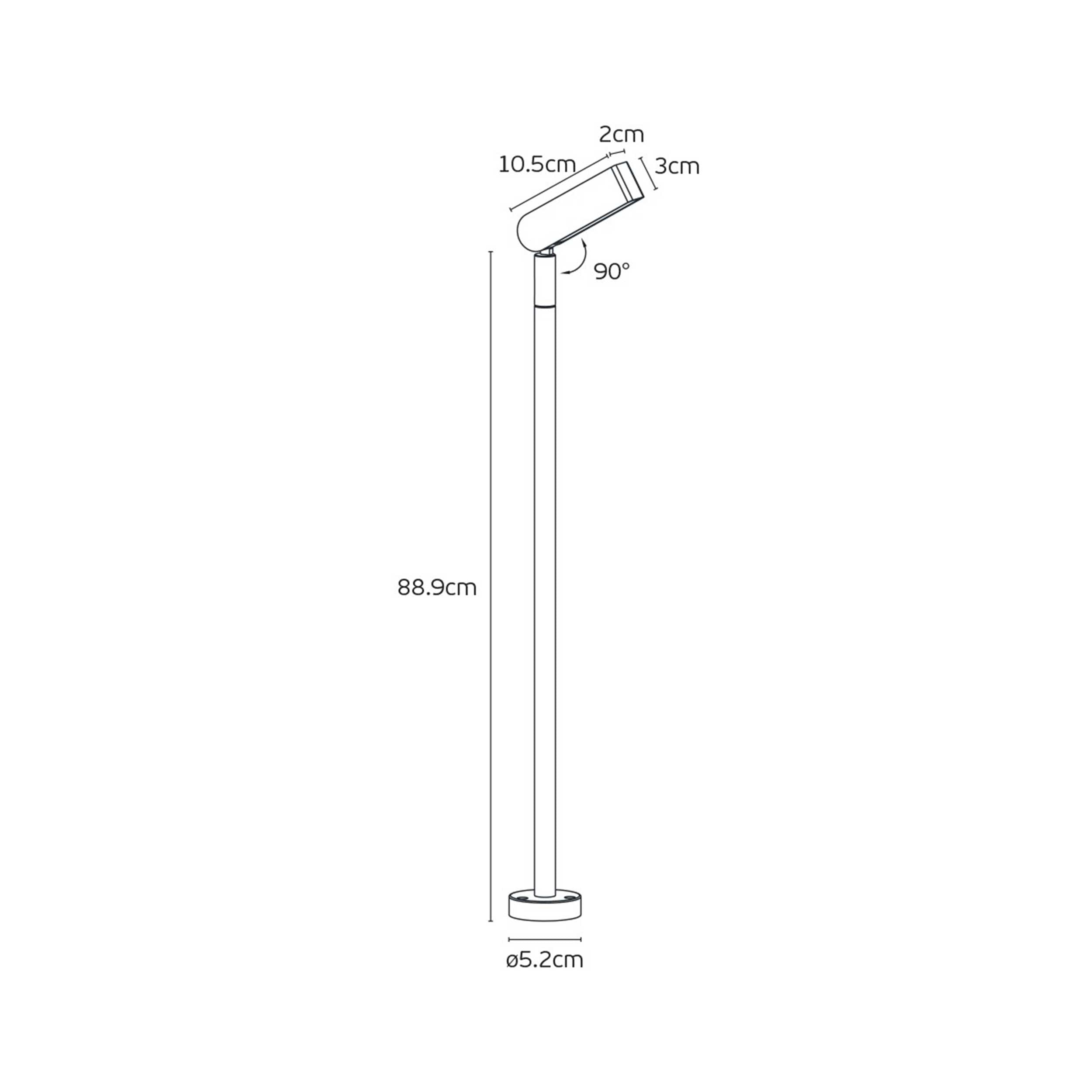 VK Light Robi LED sloupkové svítidlo IP65