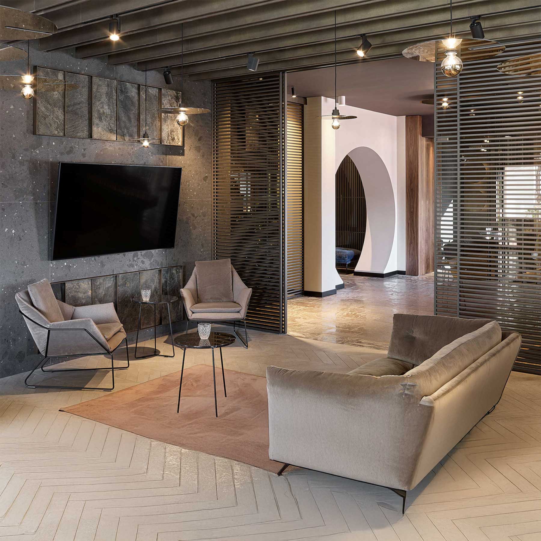 Wever and Ducré MIRRO pendant light