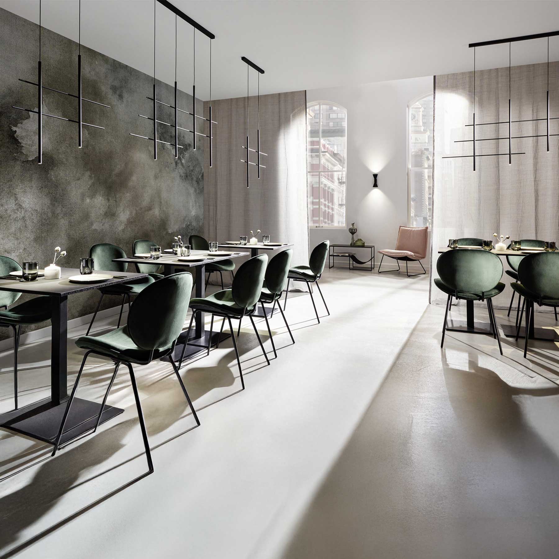 Wever and Ducré NET pendant light