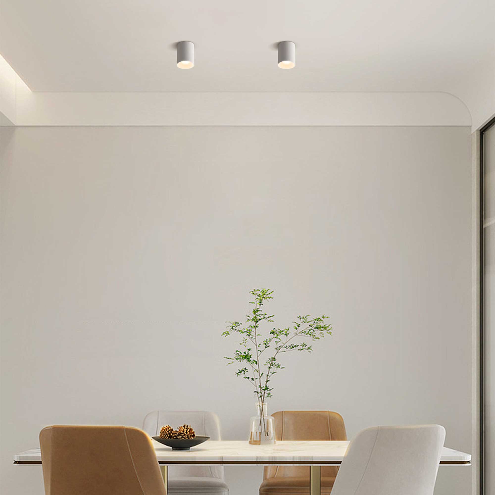 Arco LED přisazené kovové svítidlo Ra>90 antiglare