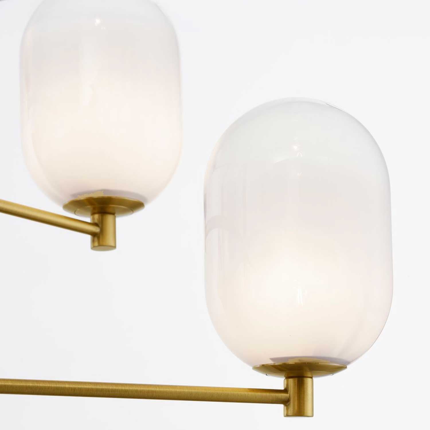 Szklany żyrandol wiszący Nova Luce Balor G9