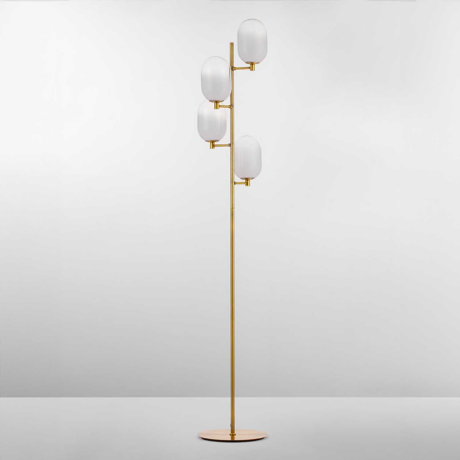 Nova Luce Balor G9 floor light gold