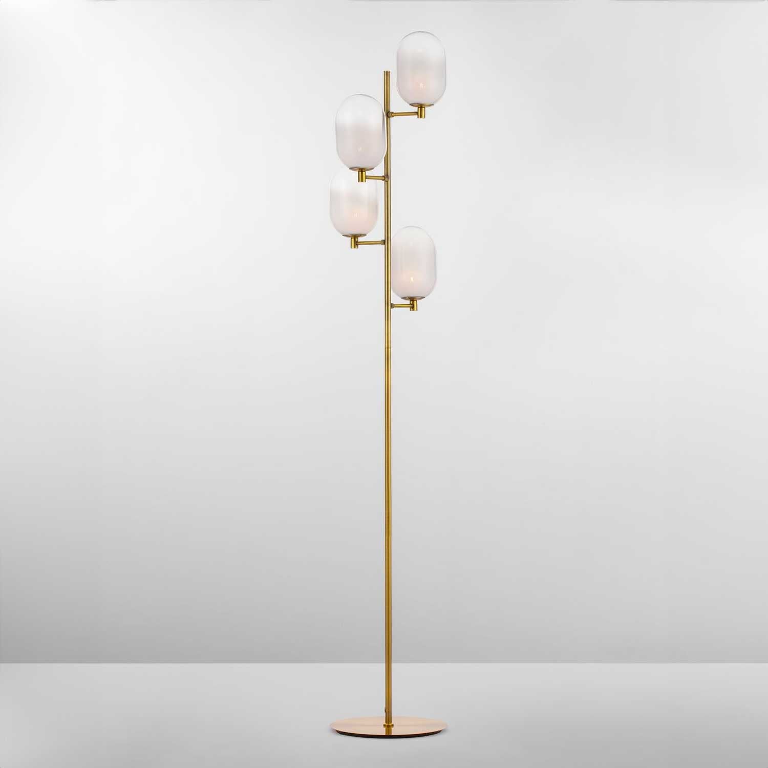 Nova Luce Balor G9 floor light gold