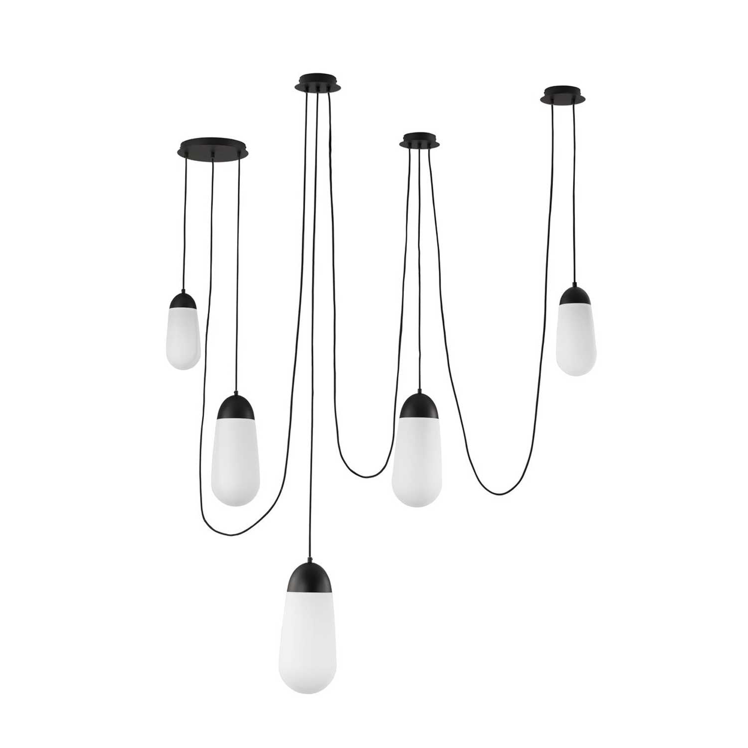 Żyrandol wiszący Nova Luce Blaky E14