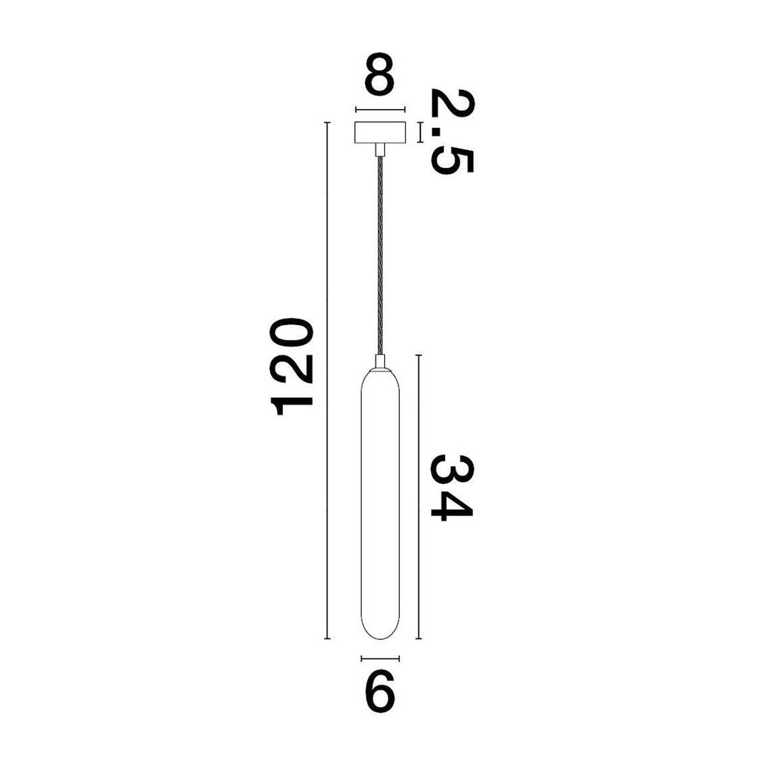 Oprawa wisząca Nova Luce Gustave G9