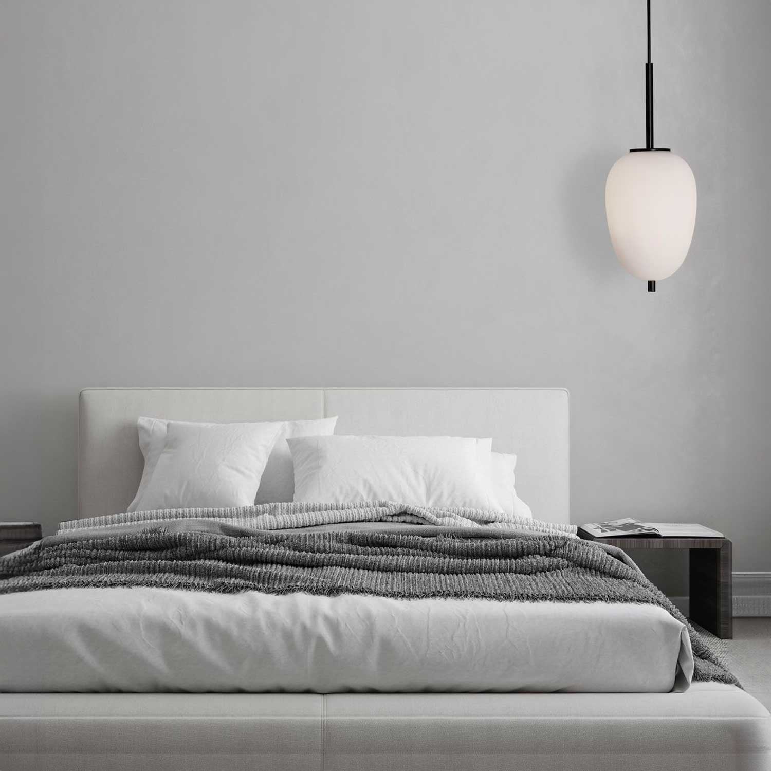 Szklana lampa wisząca Nova Luce Lato E14