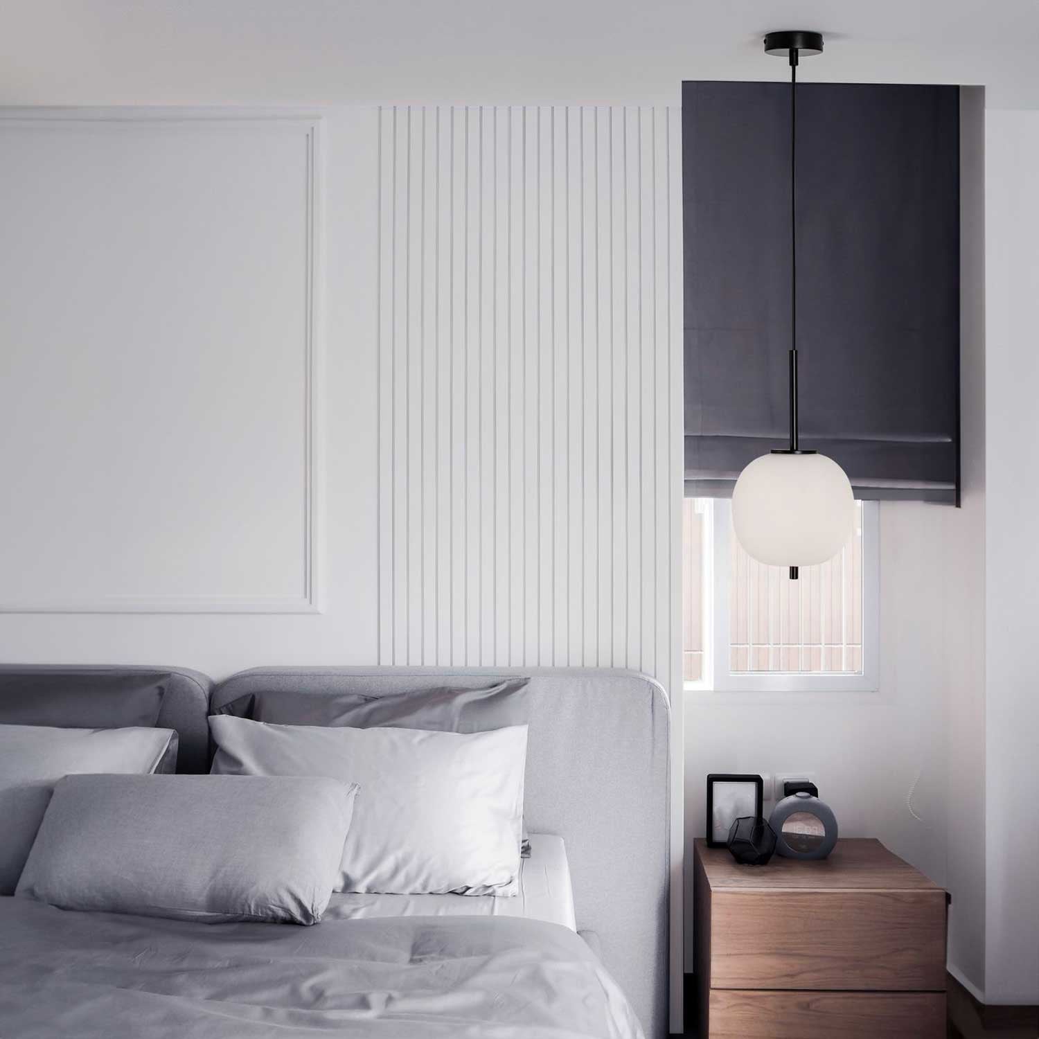 Szklana lampa wisząca Nova Luce Lato E14