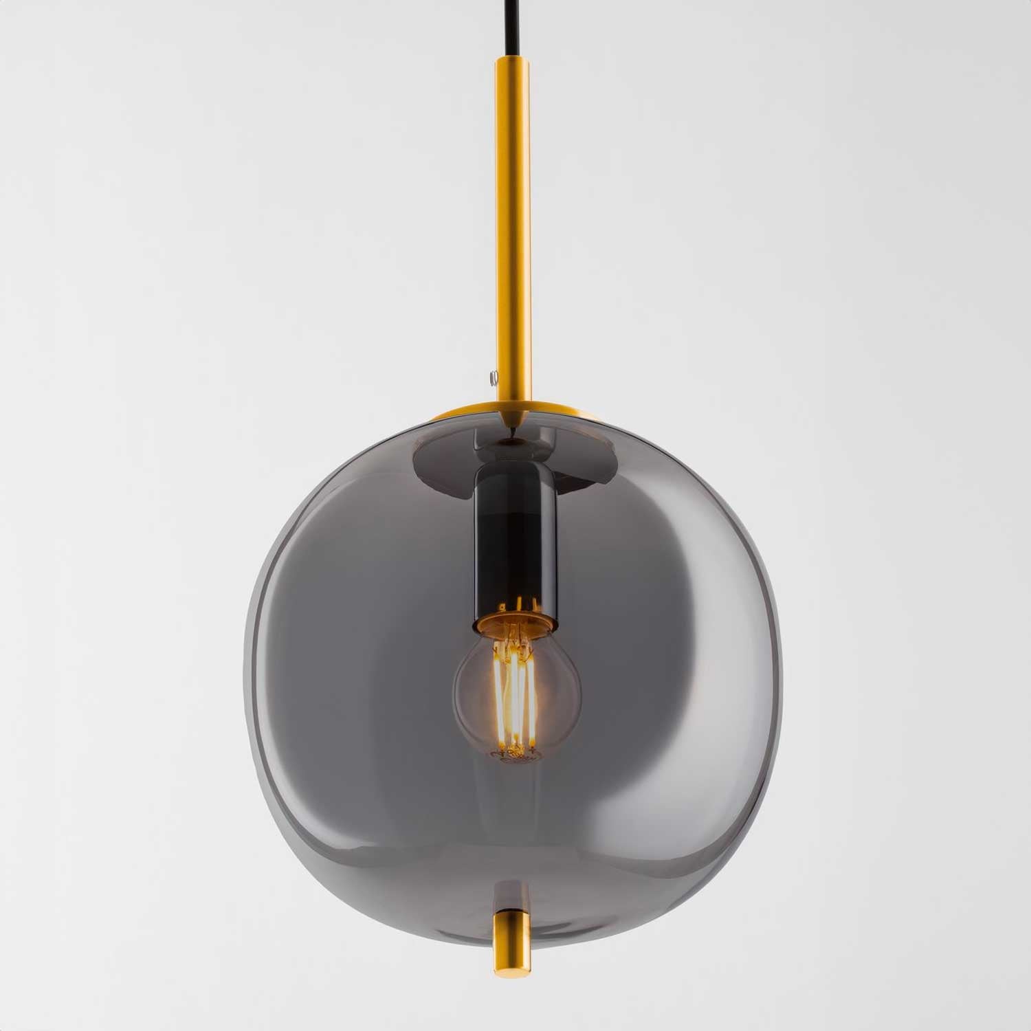 Szklana lampa wisząca Nova Luce Lato E14