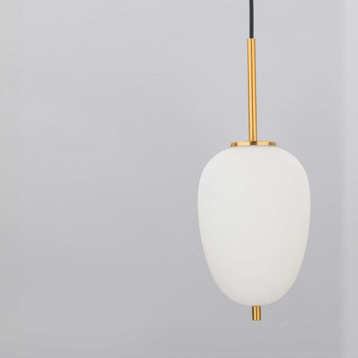 Szklana lampa wisząca Nova Luce Lato E14