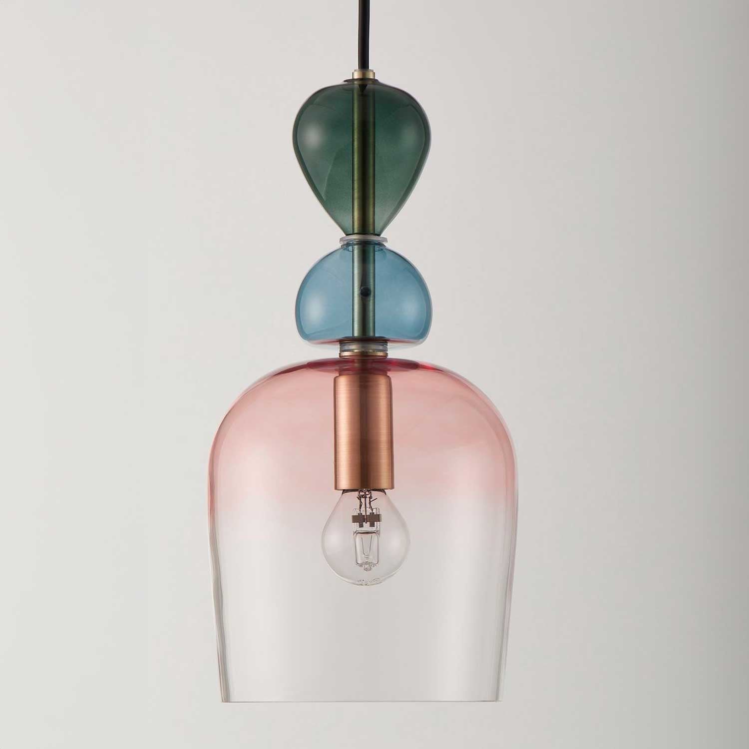 Nova Luce MURANO E14 Glas farbige