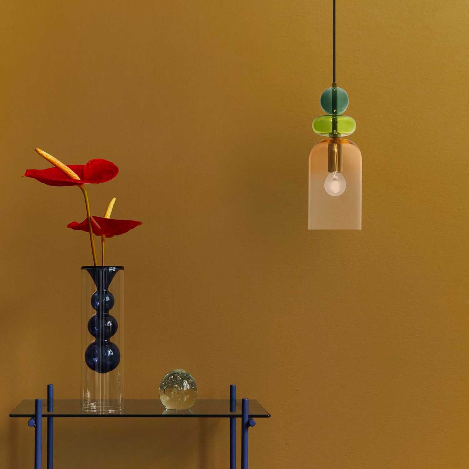Nova Luce MURANO E14 Glas farbige