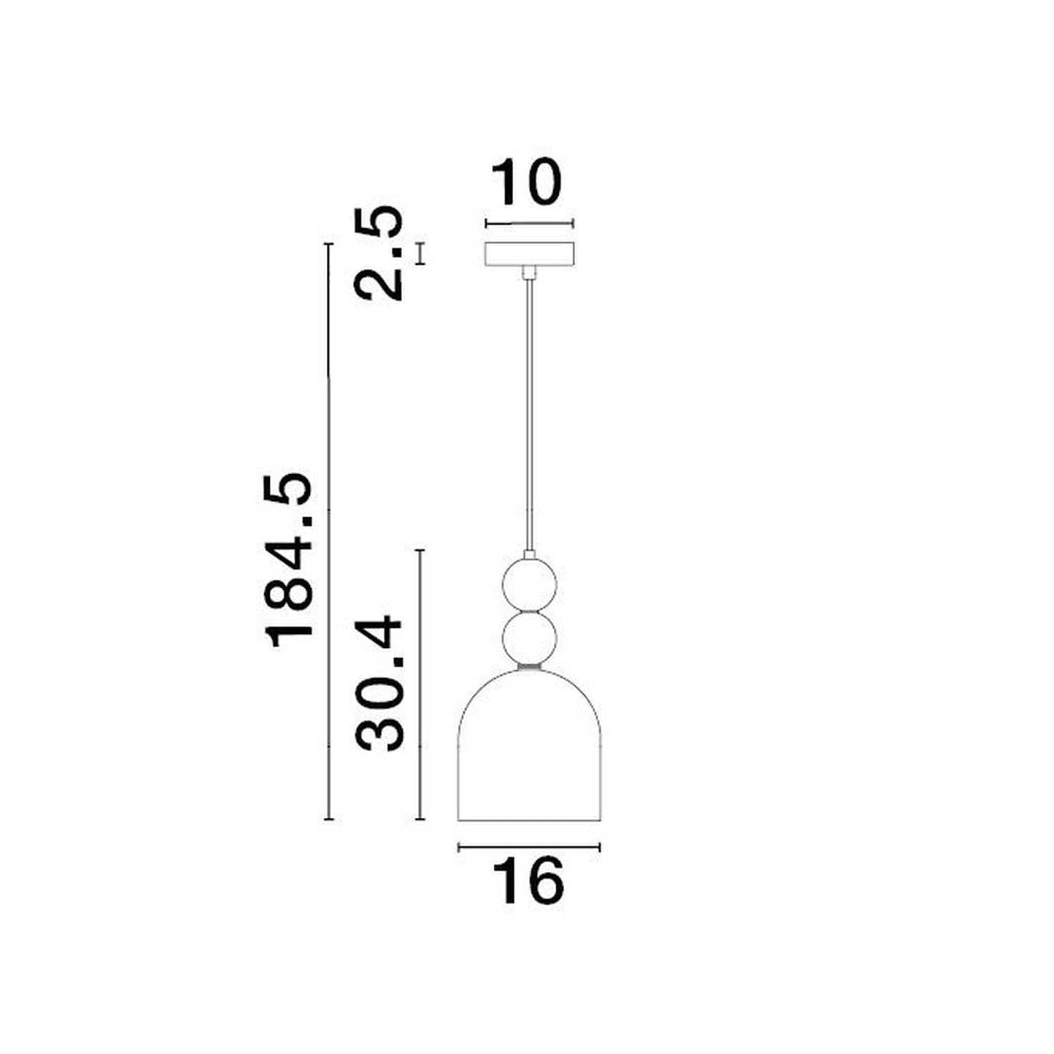 Nova Luce MURANO E14 Glas farbige