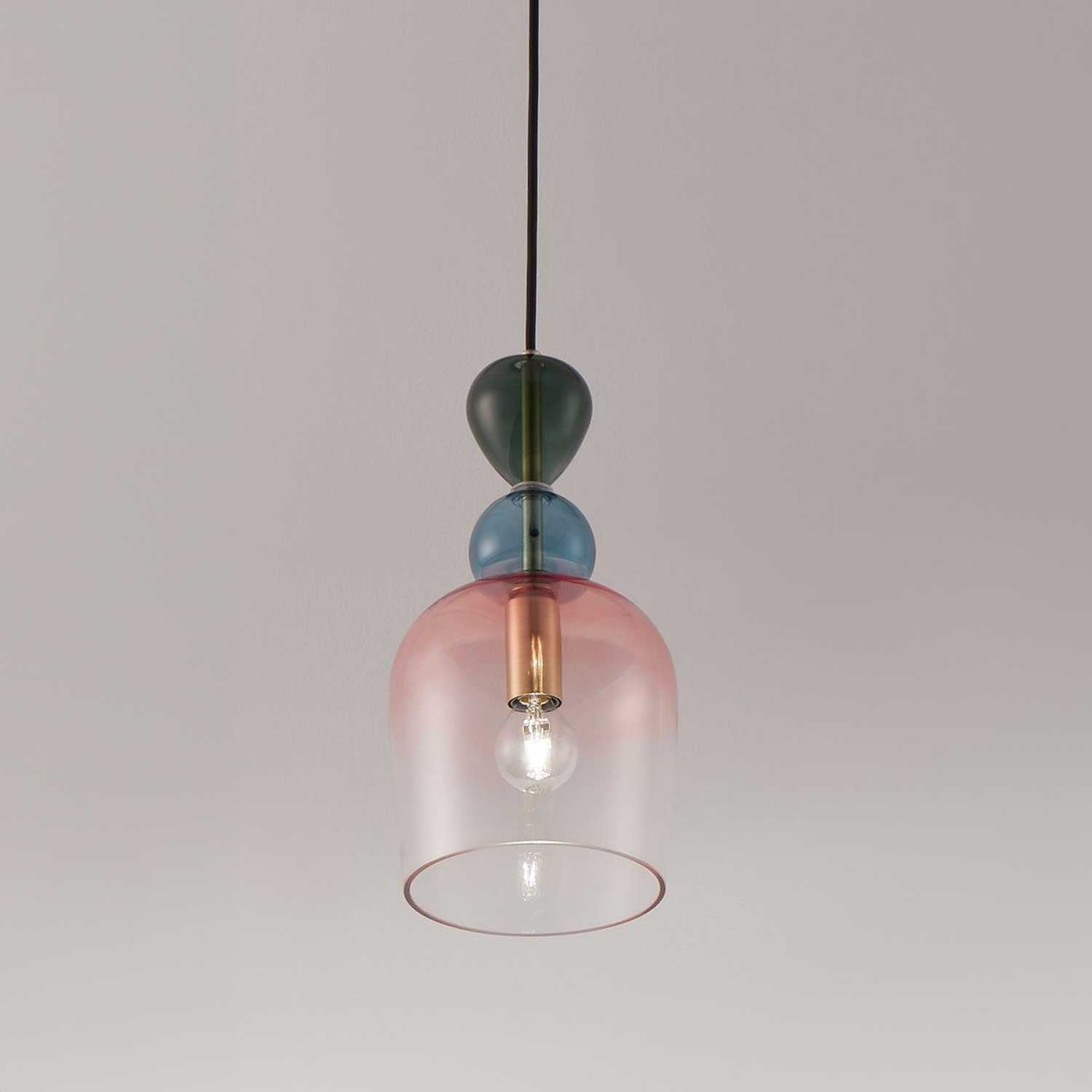 Nova Luce MURANO E14 Glas farbige