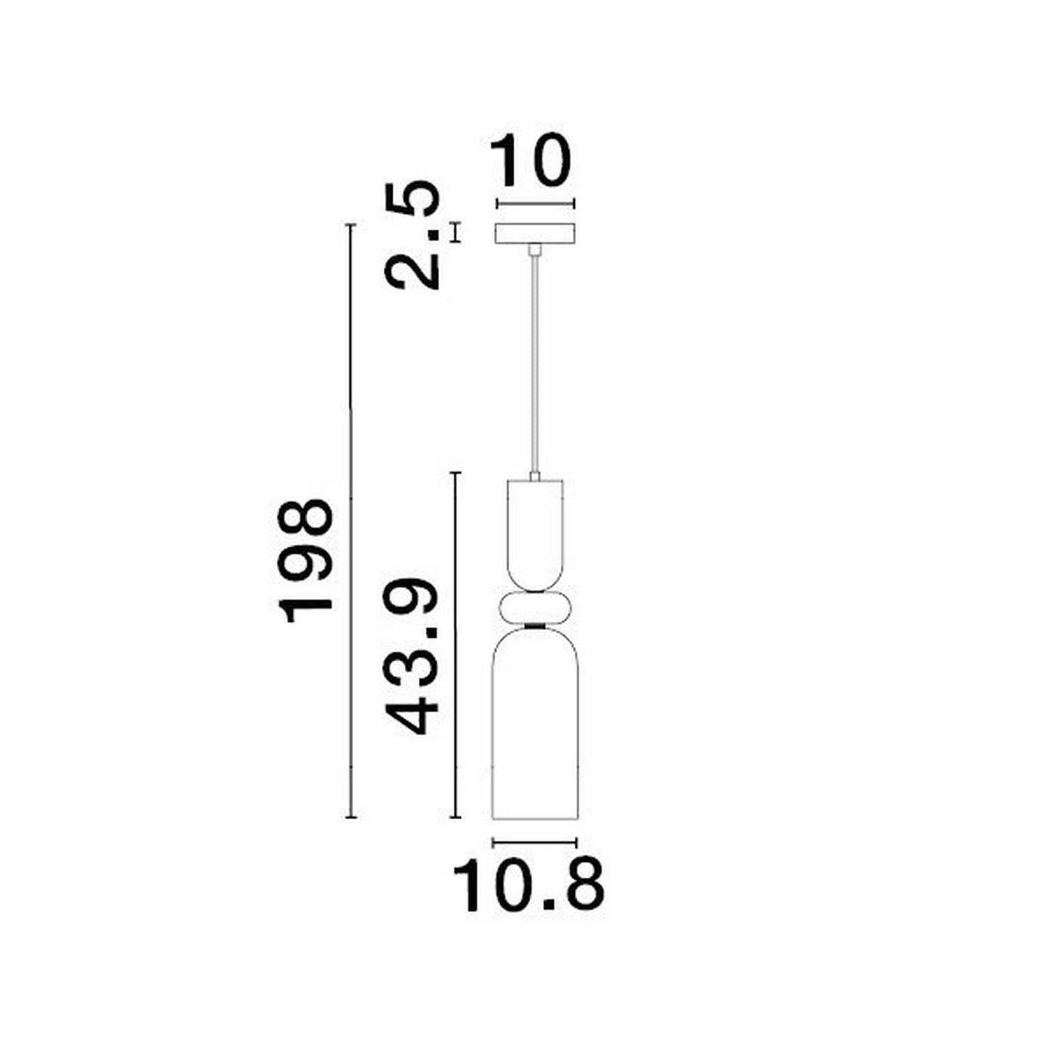Nova Luce MURANO E14 Glas farbige