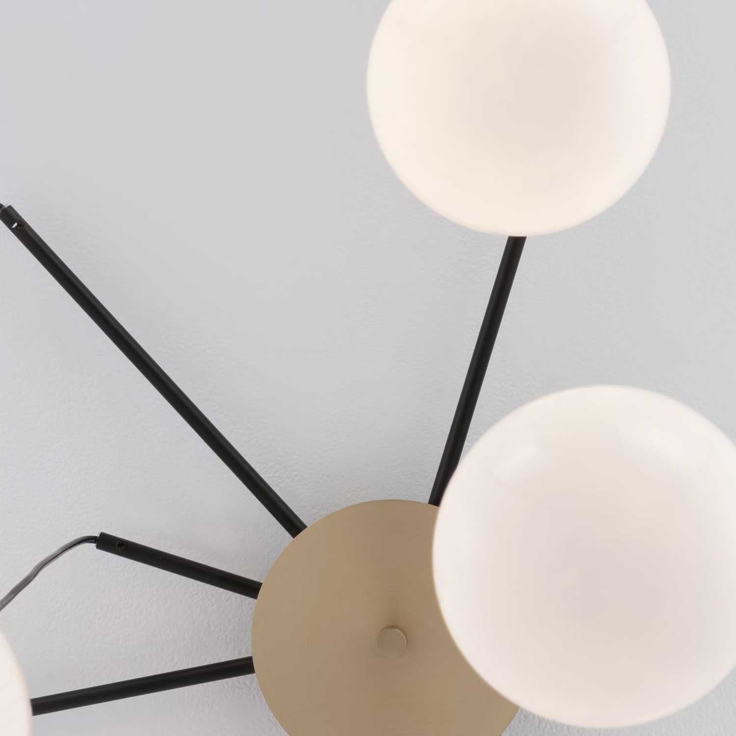 Szklana lampa wisząca Nova Luce The Egg G9