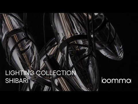 Bomma Shibari E27 glass pendant light